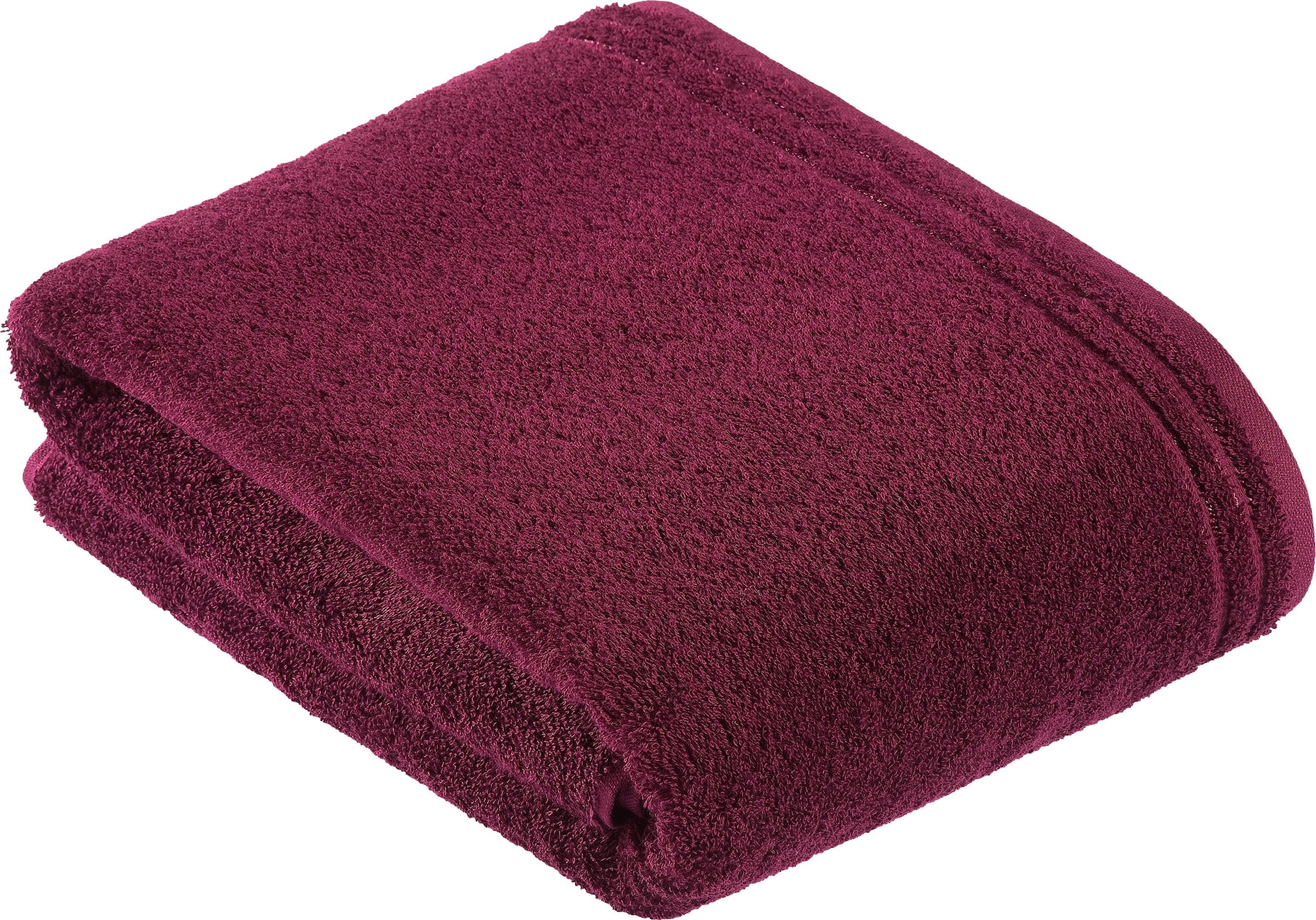 Vossen Saunatuch "Calypso" mit schmaler Bordüre günstig online kaufen