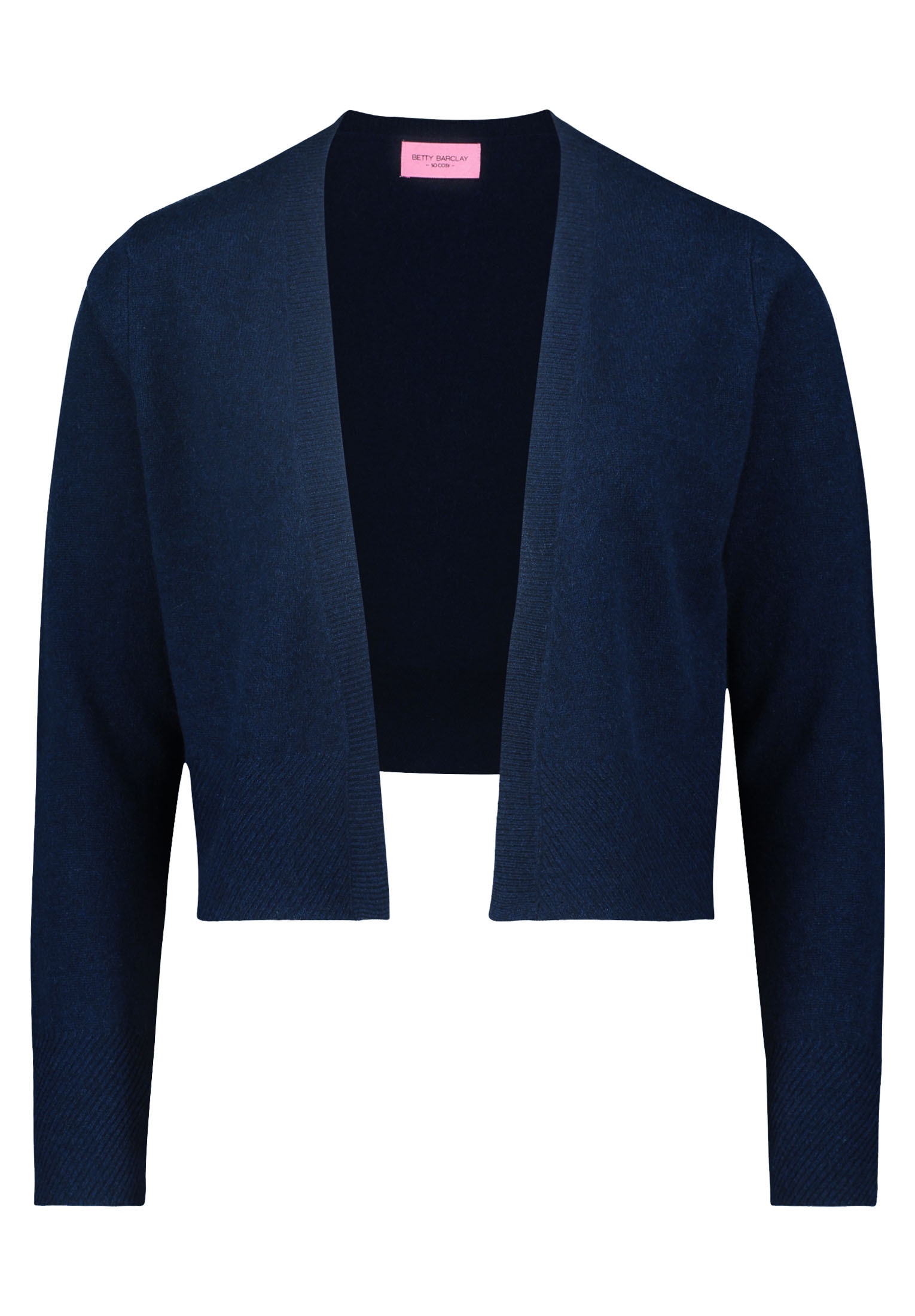 Betty Barclay Strickjacke »Betty Barclay Kaschmir-Strickjacke mit Rippbündchen«, Strick