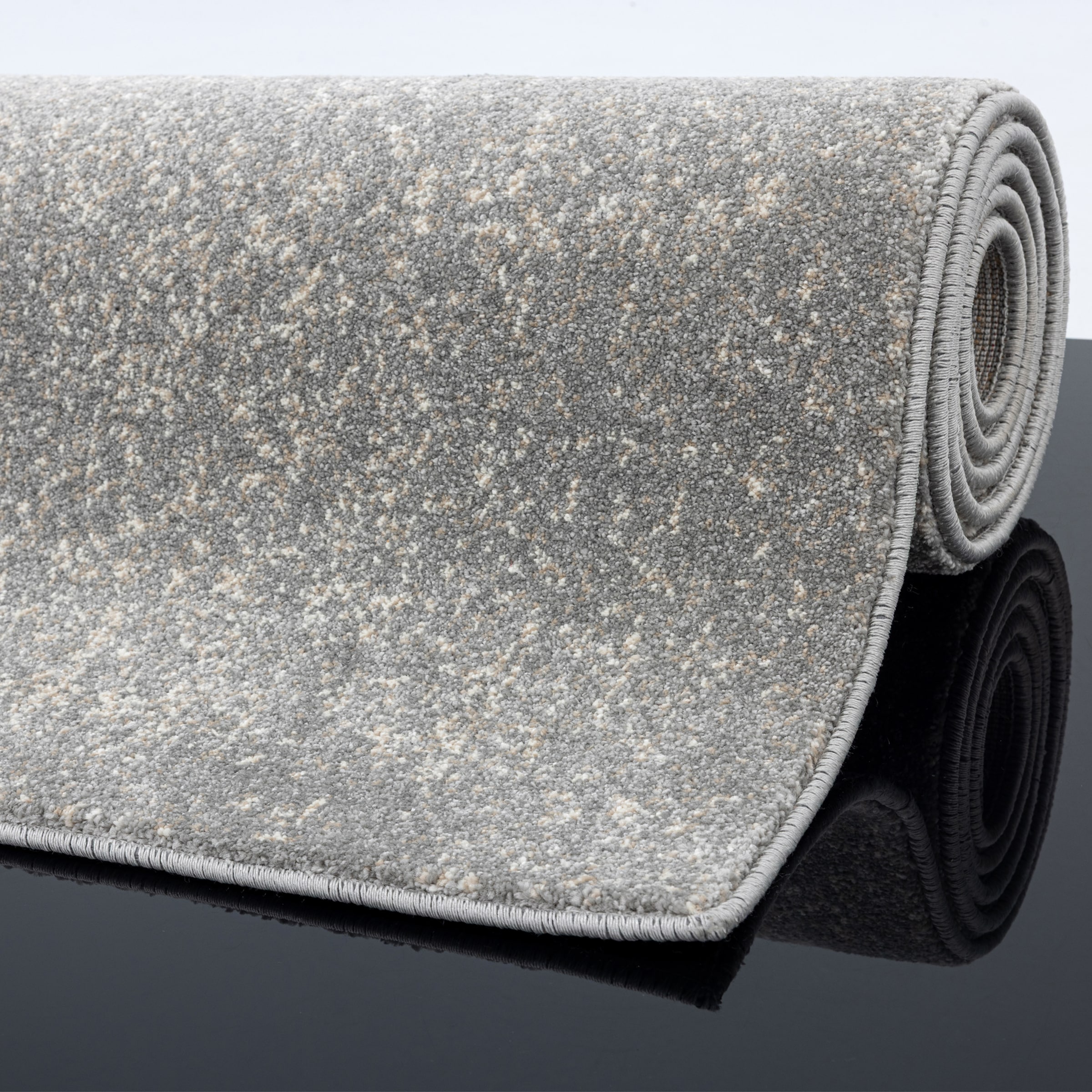 Sansibar Teppich »Heide SA-036« rechteckig 10 mm Höhe modernes Design, Motiv, gekreuzte Säbel, Wohnzimmer