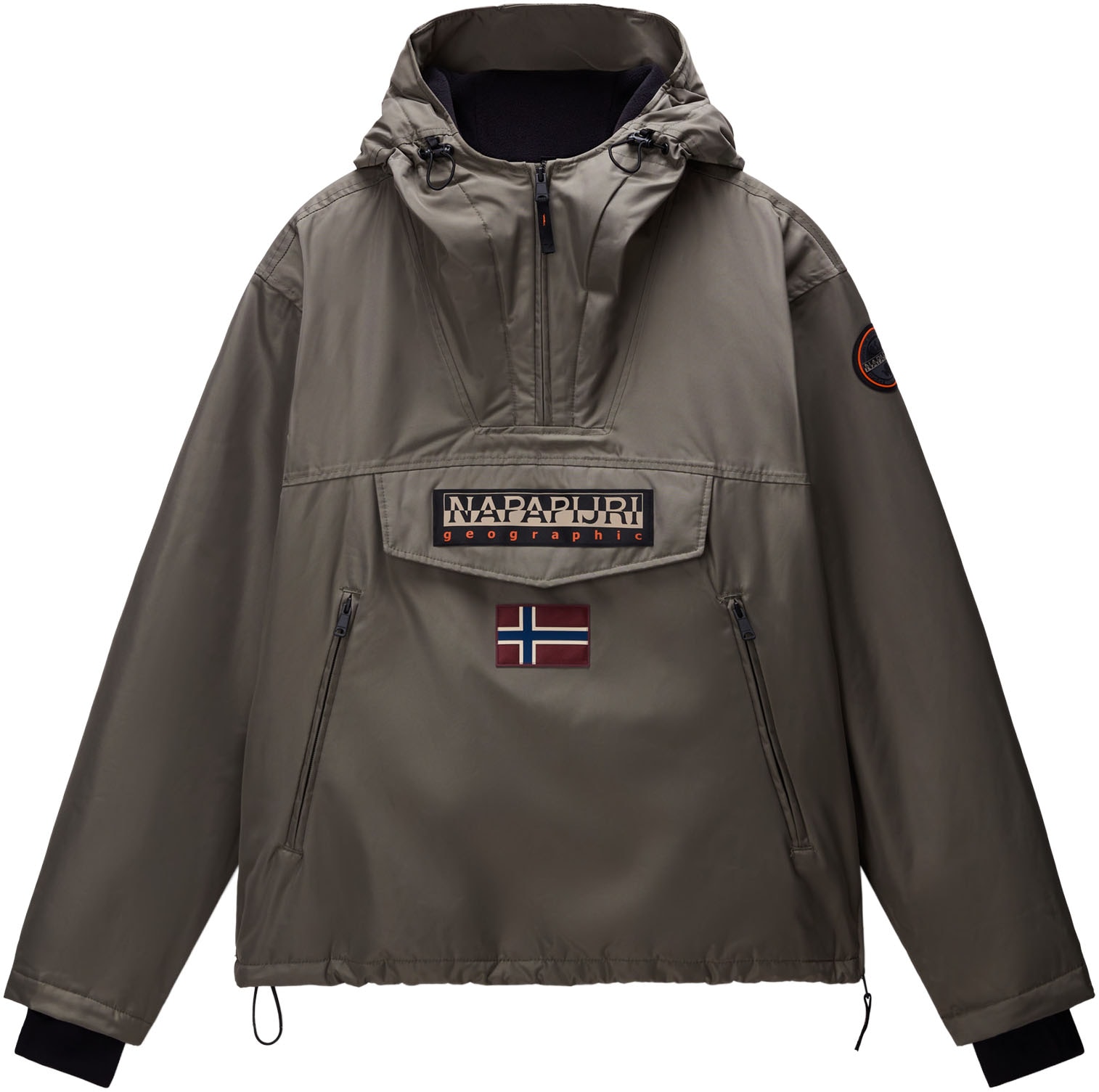 Napapijri Anorak "Rainforest" Mit Kapuze Mit Weit Regulierbarer Kapuze, Regular Fit