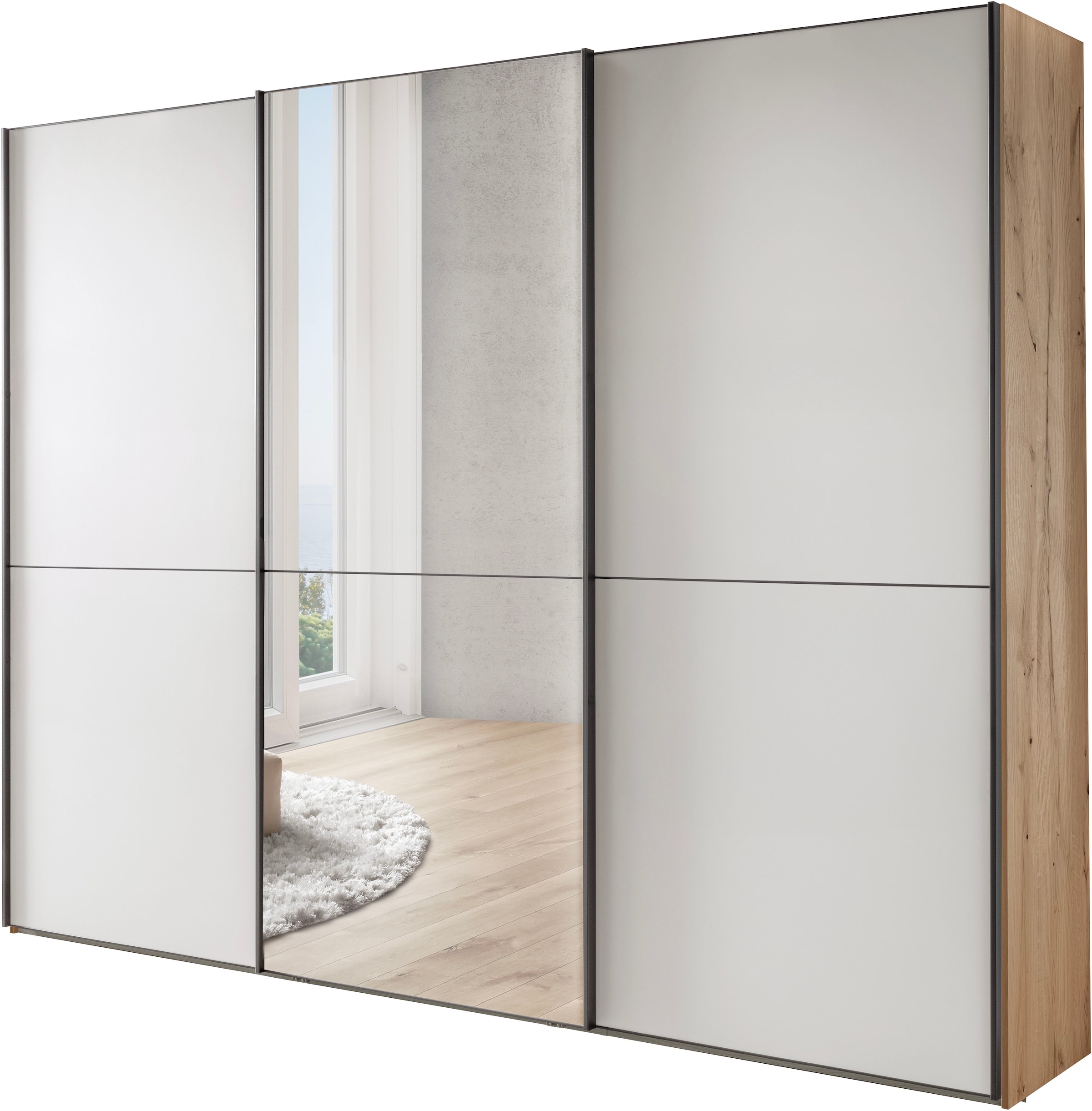 WIEMANN Schwebetürenschrank "Phoenix, Made in Germany, modernes Design, Hig günstig online kaufen