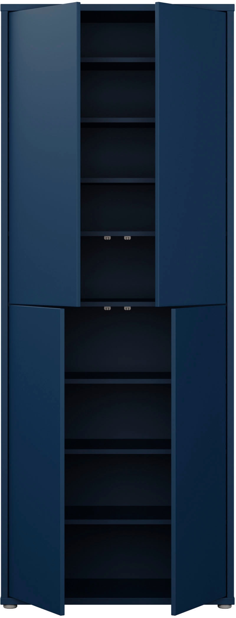 FORTE Schuhschrank »Alice Springs, Schuhschrank, Höhe 191,9 cm, 4 Türen, viel Platz« B/H/T 74,5/191,9/34,9 cm,  Stauraumschrank, Mehrzweckschrank, Breite 74,5 cm, mit 8 Böden