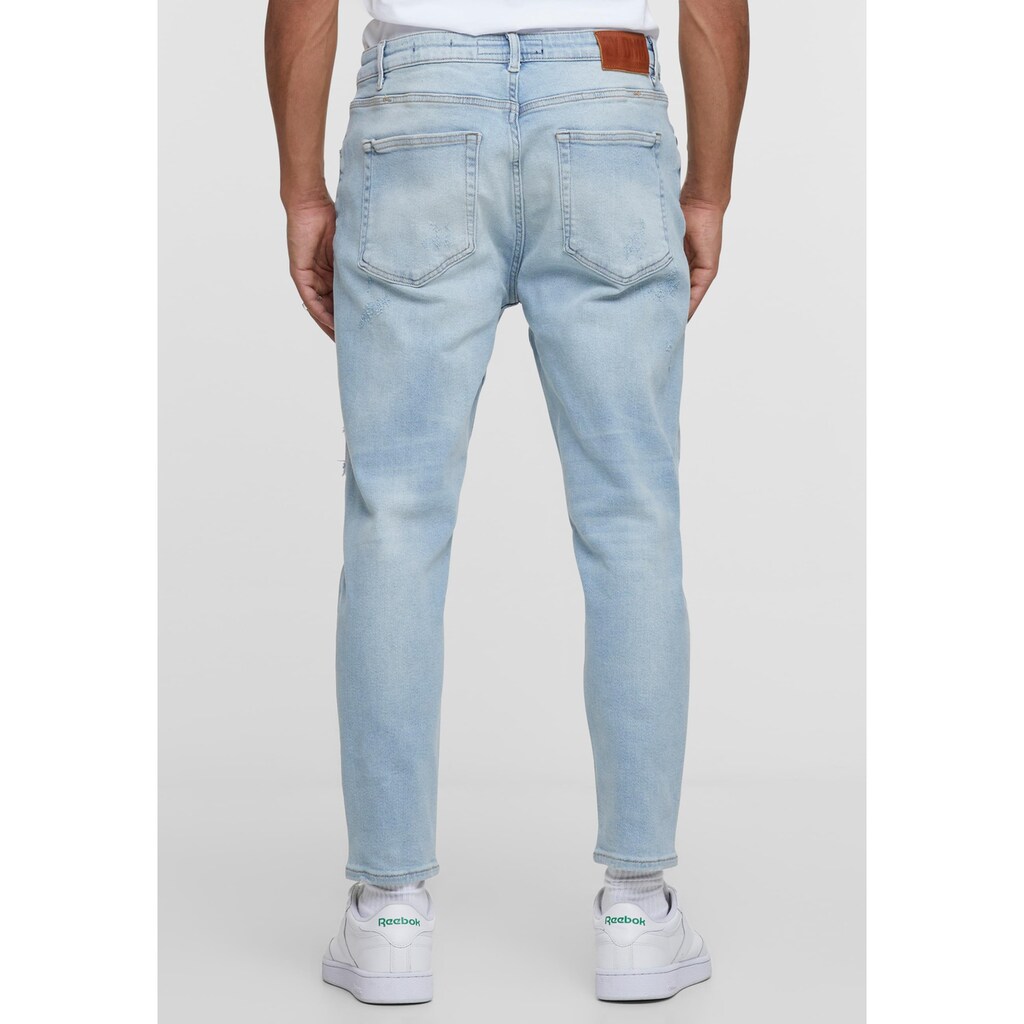 2Y Premium Bequeme Jeans »Herren 2Y Destroyed Skinny Cropped Denim«
