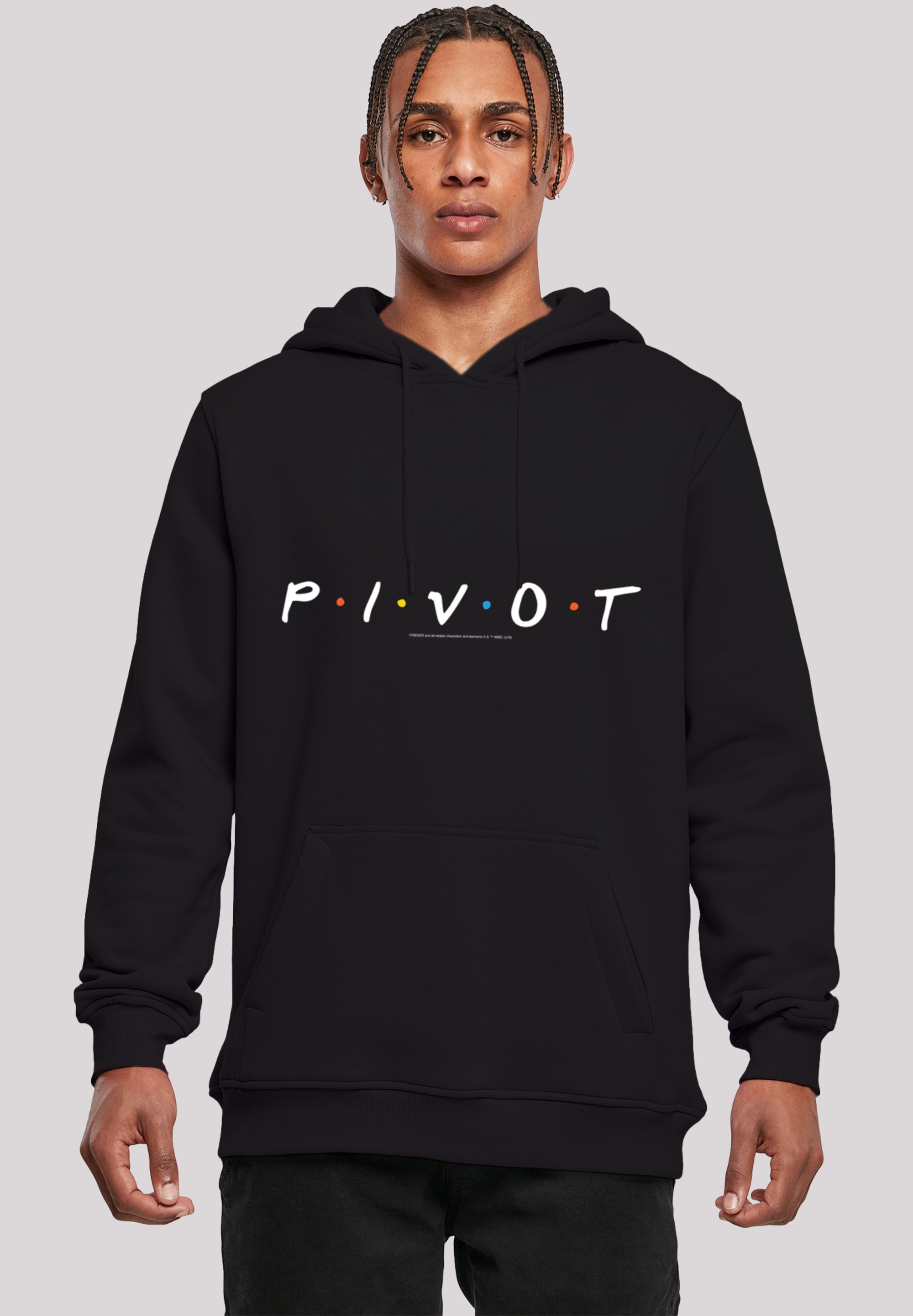 Sweatshirt »FRIENDS TV Serie Pivot Logo BLK«, Herren,Premium...