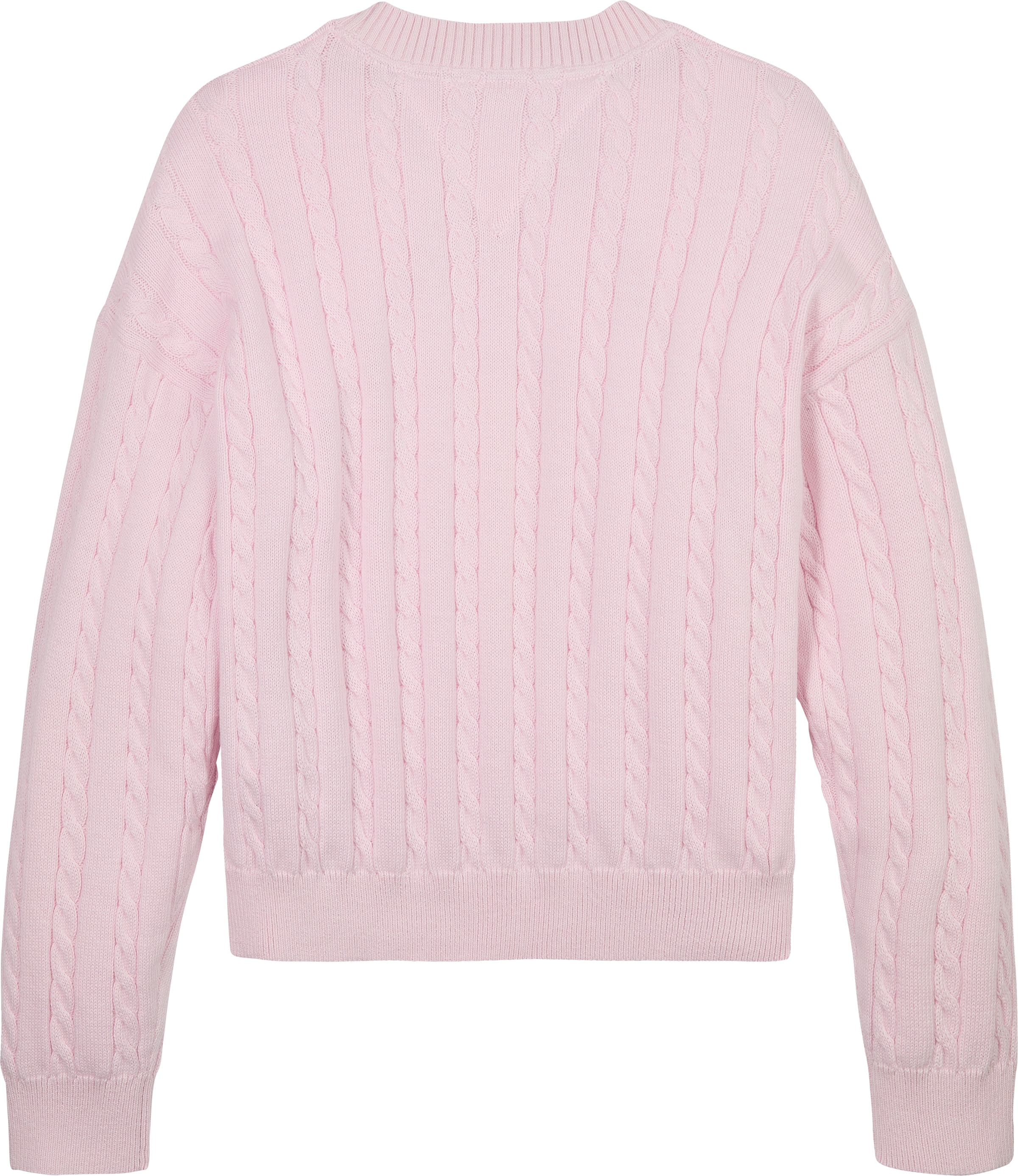 Tommy Hilfiger Strickpullover »CABLE SWEATER«, für Kinder bis 16 Jahre, mit Zopfmuster