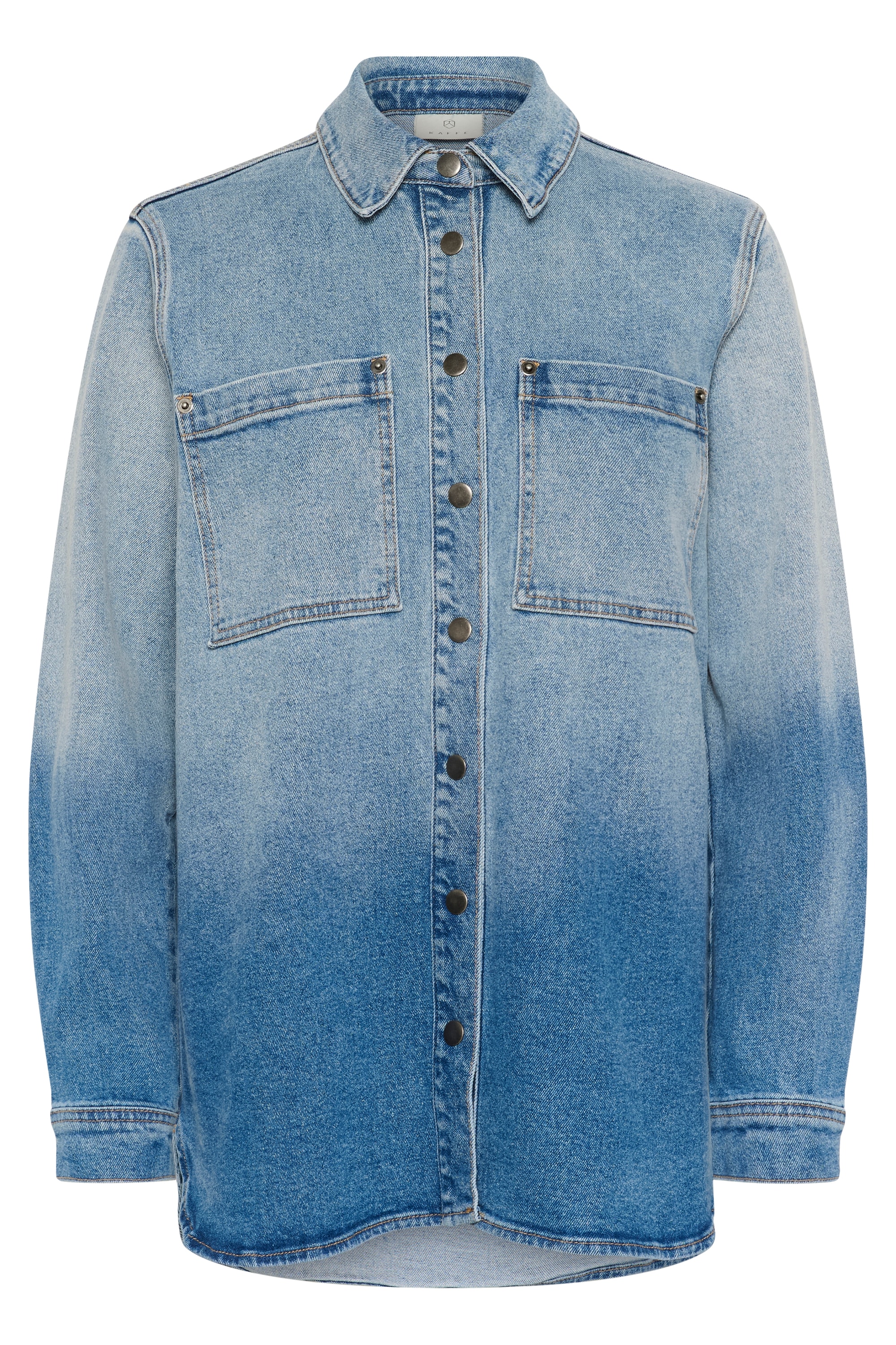 KAFFE Jeansbluse »Jeanshemd KAmiala«