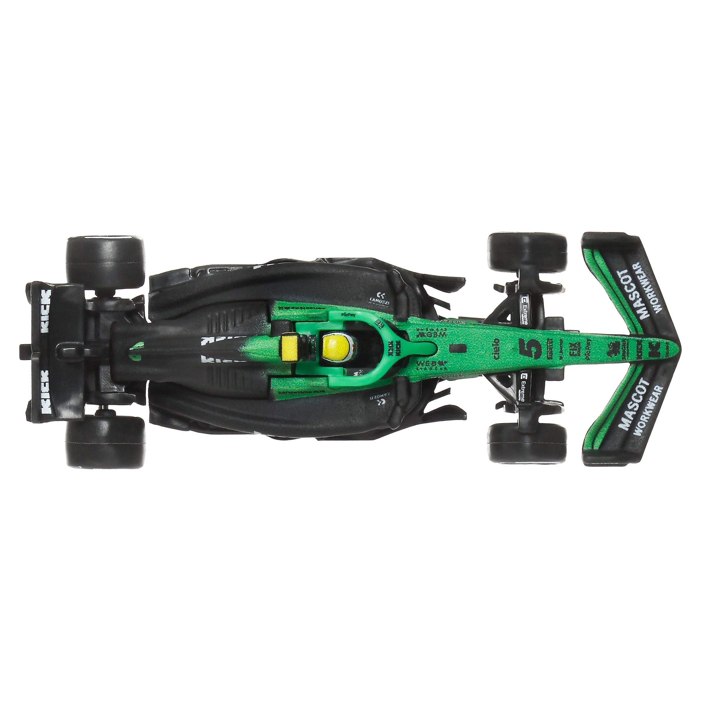 Hot Wheels Spielzeug-Rennwagen »Premium, KICK Sauber F1-Team, Nico Hulkenberg und Gabriel Bortoleto« Maßstab 1:64
