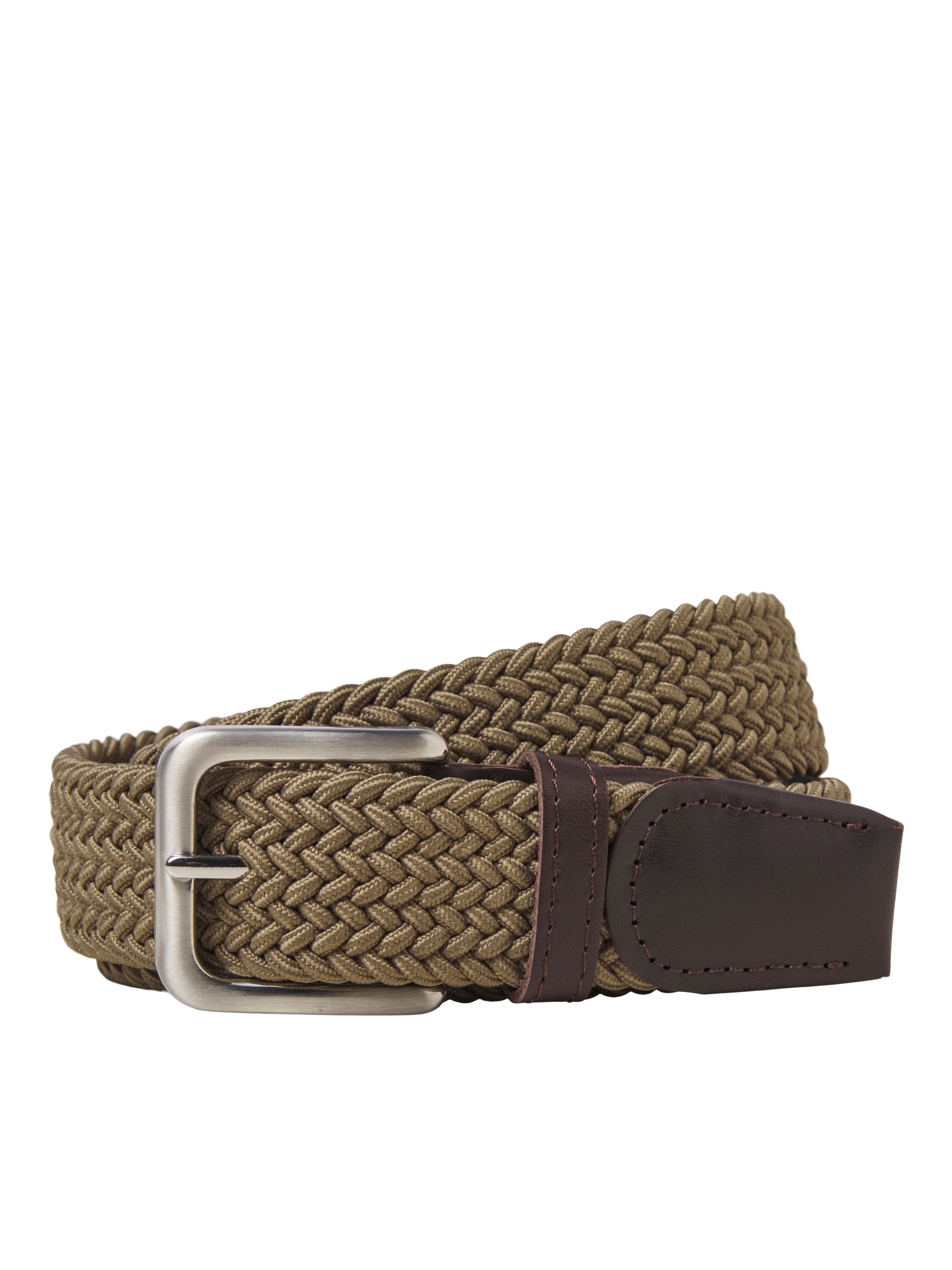Jack & Jones Stretchgürtel "JACSPRING WOVEN BELT NOOS" Materialmix, verschiedene Längen