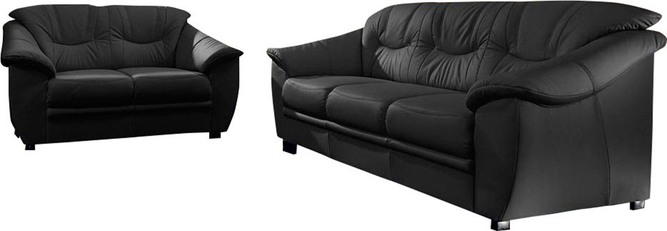 sit&more Polstergarnitur "Top Savona", NaturLEDER (2-tlg), bestehend aus je günstig online kaufen