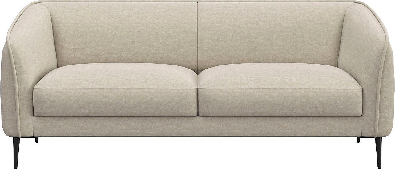 FLEXLUX 2,5-Sitzer "Belle Designsofa, Couch, bequem durch Kaltschaum im Sit günstig online kaufen