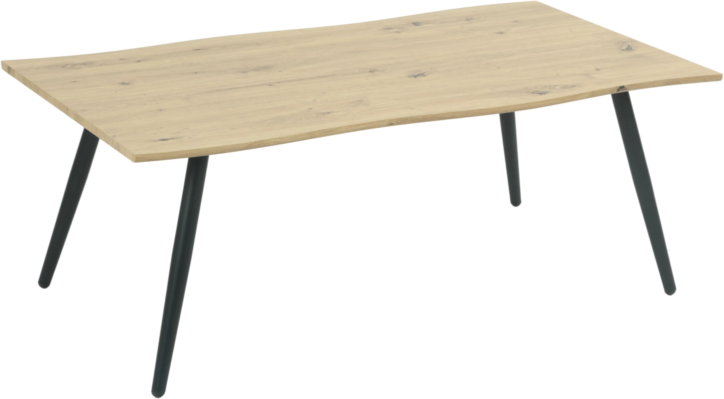TOM TAILOR Couchtisch "ZAGREB", (1 St.), Baumkantenoptik,Vierfuß,Rundrohr,f günstig online kaufen