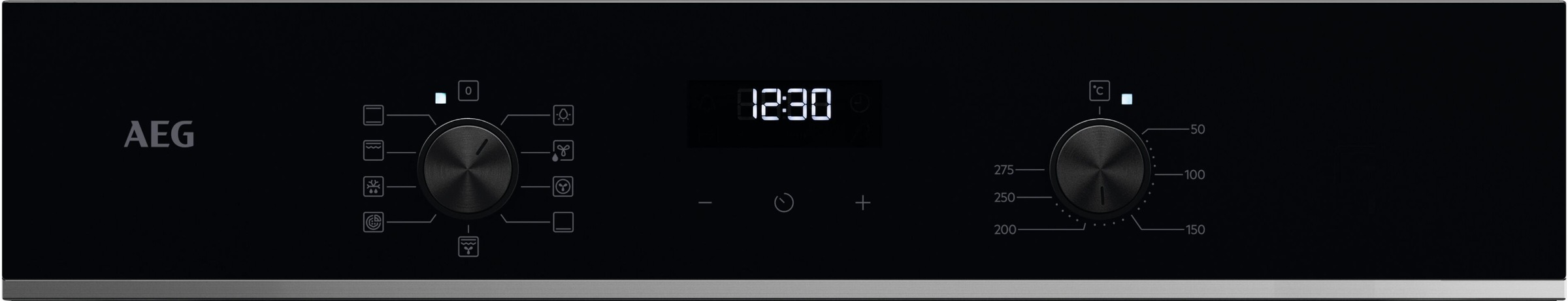 Thumbnail - AEG Backofen-Set "HH24BSISML" mit 1-fach-Teleskopauszug Aqua Clean Autarker Backofen & Induktionskochfeld: SaphirMatt 4×...