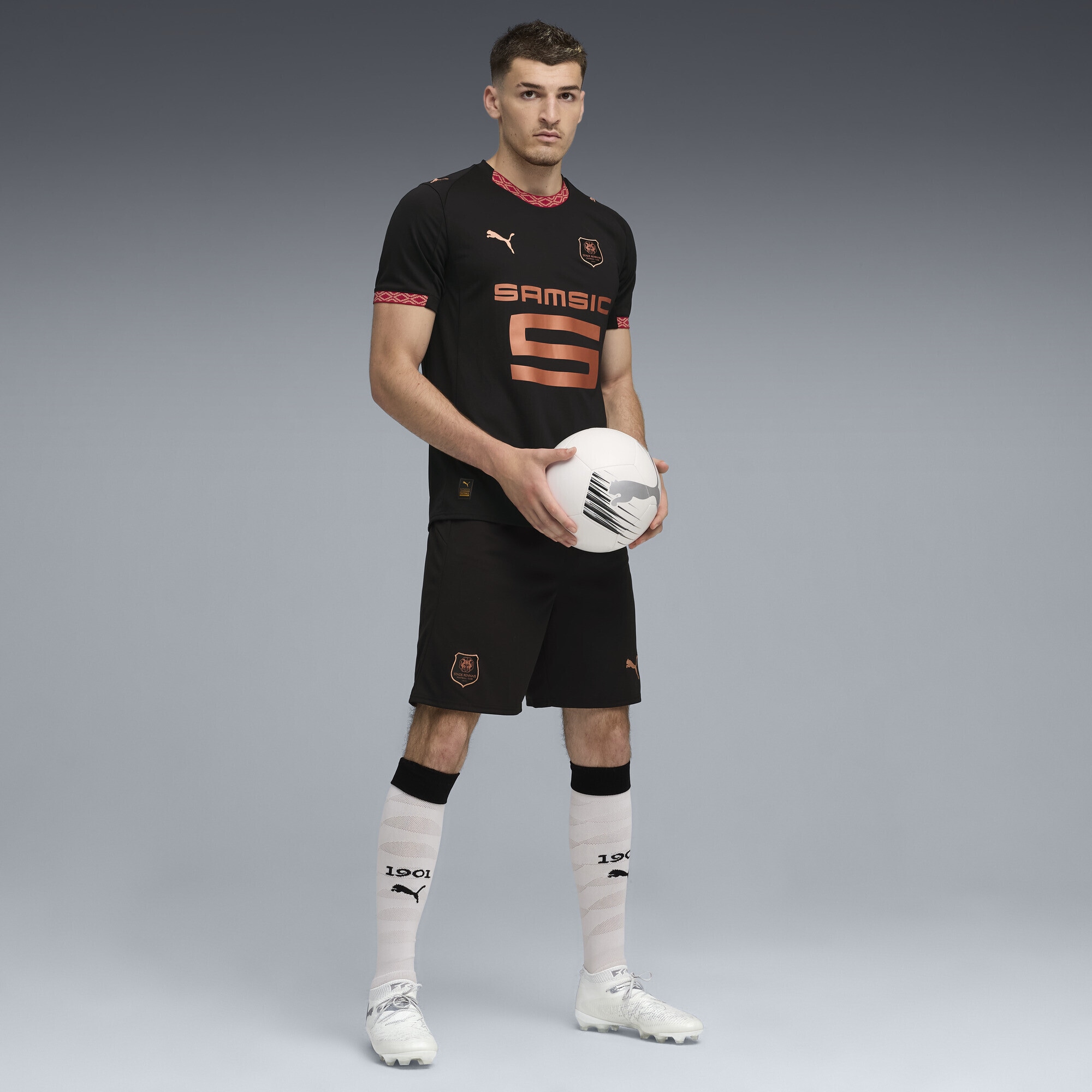 PUMA Sporthose »Stade Rennais FC 25/26 Shorts Herren«