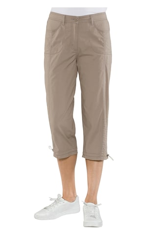 Damen Kleidung Shorts Capri-Hosen Canda Capri-Hosen Capihose 3/4 Hose Strasssteine 