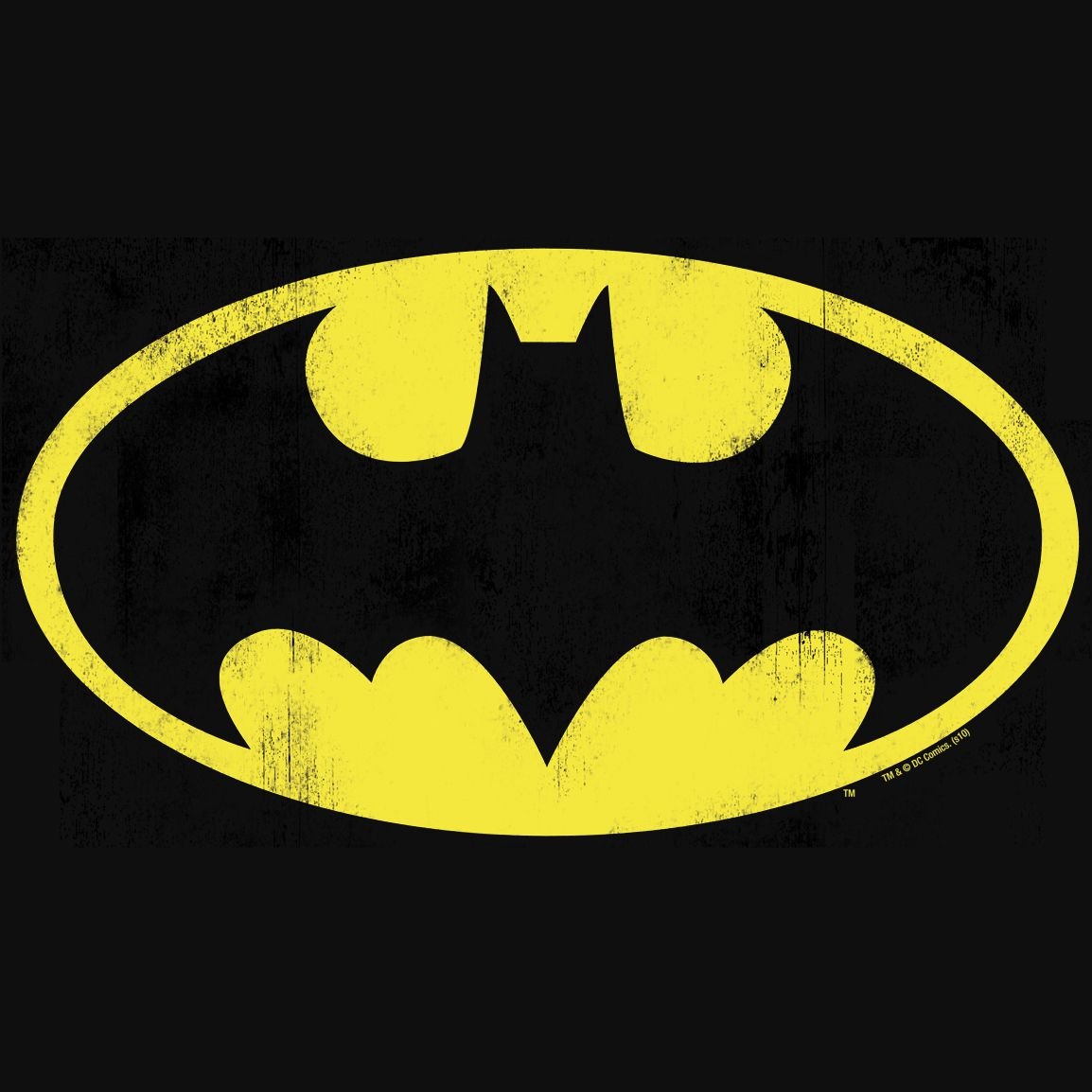 LOGOSHIRT T-Shirt »DC - Batman Logo«, mit Batman-Logo