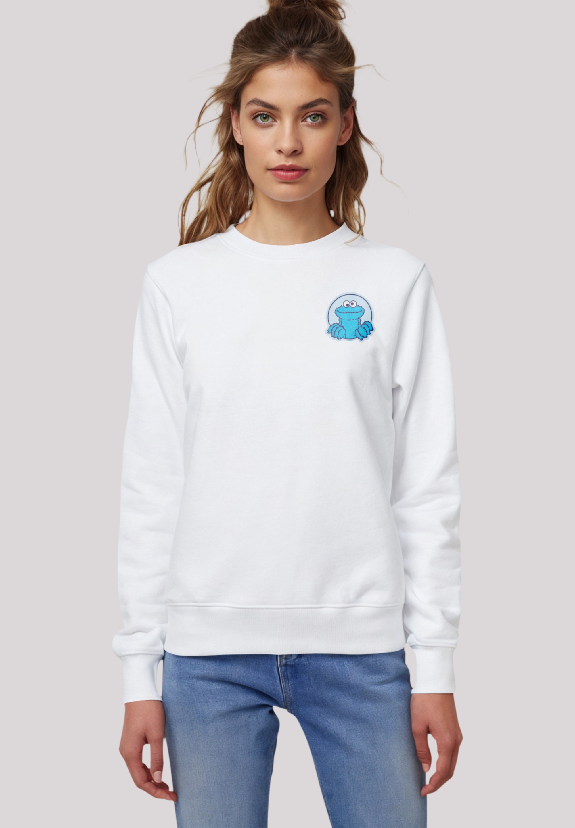 Sweatshirt »Sesamstraße Cookie Lookin'«, Premium Qualität,Nostalgie, Fernsehserie