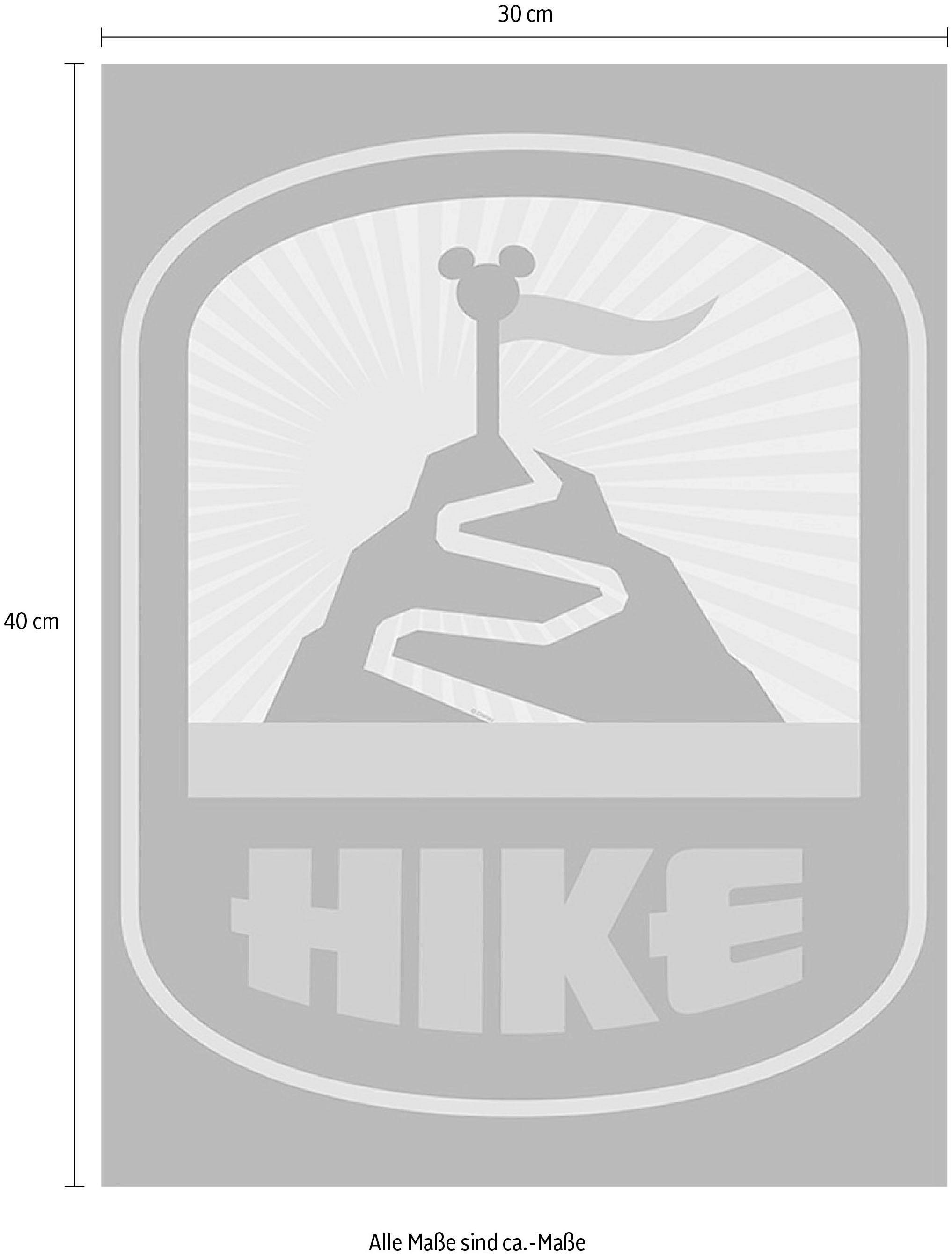 Komar Bild »Mickey Mouse Hike« Disney 1 Stk. tlg. Wandbild zur Dekoration im Kinderzimmer - ohne Rahmen