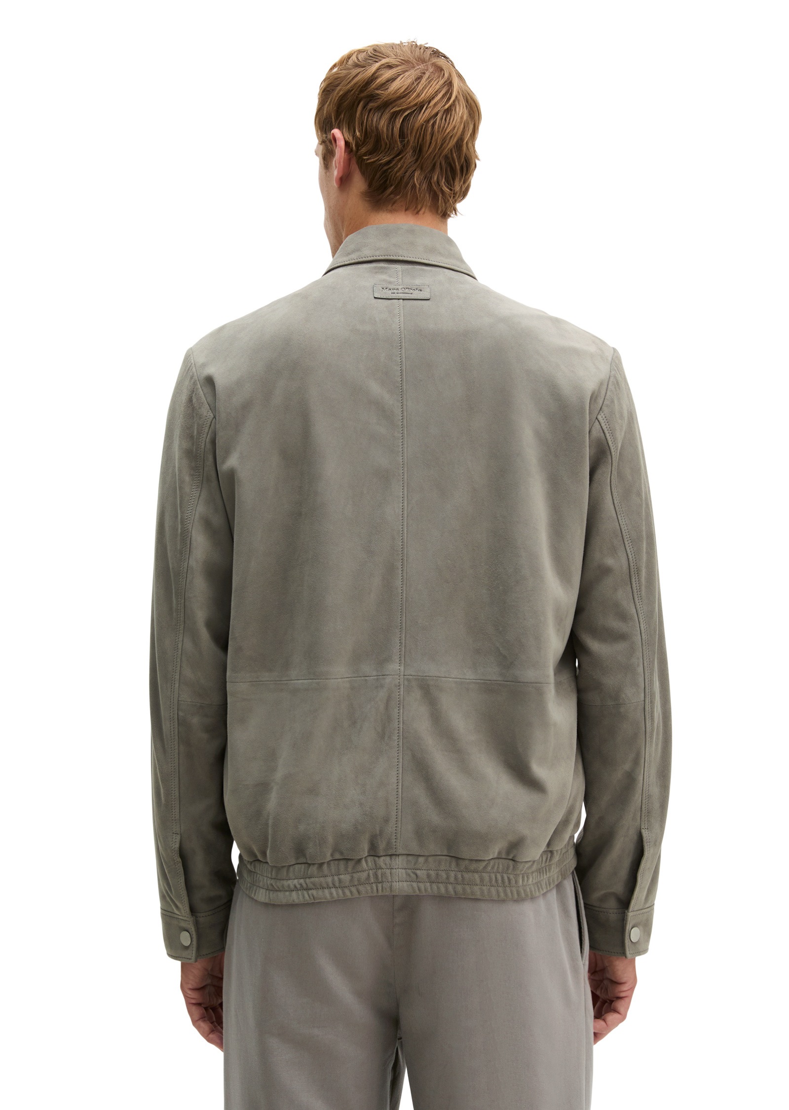 Marc O'Polo Lederjacke »aus weichem Velours-Ziegenleder«