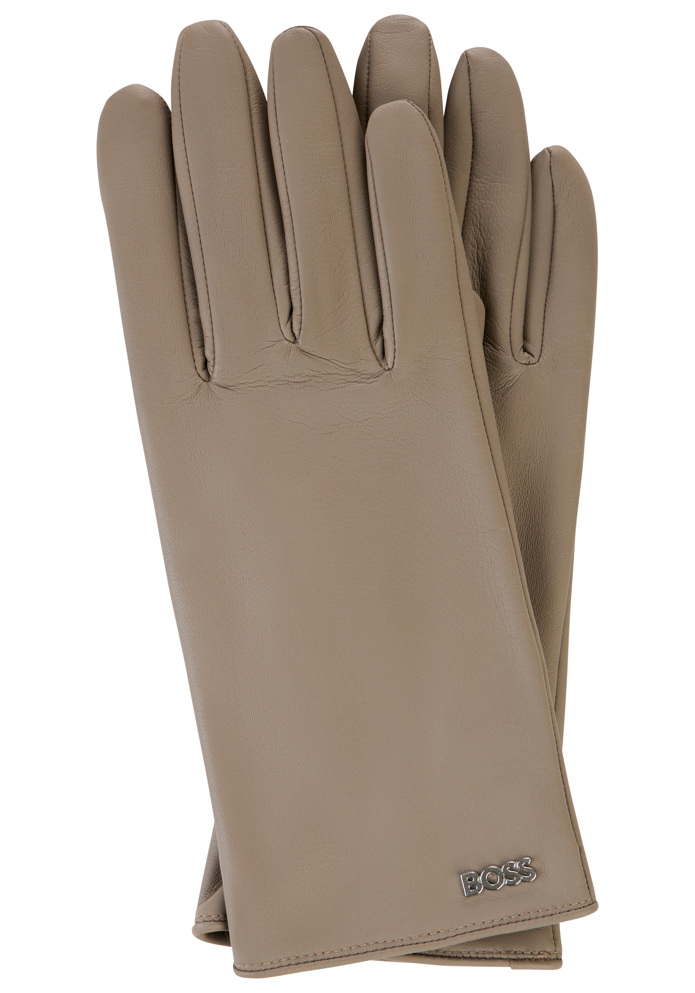 BOSS Lederhandschuhe "Gueen ME" mit Touch Tech Fingertips günstig online kaufen