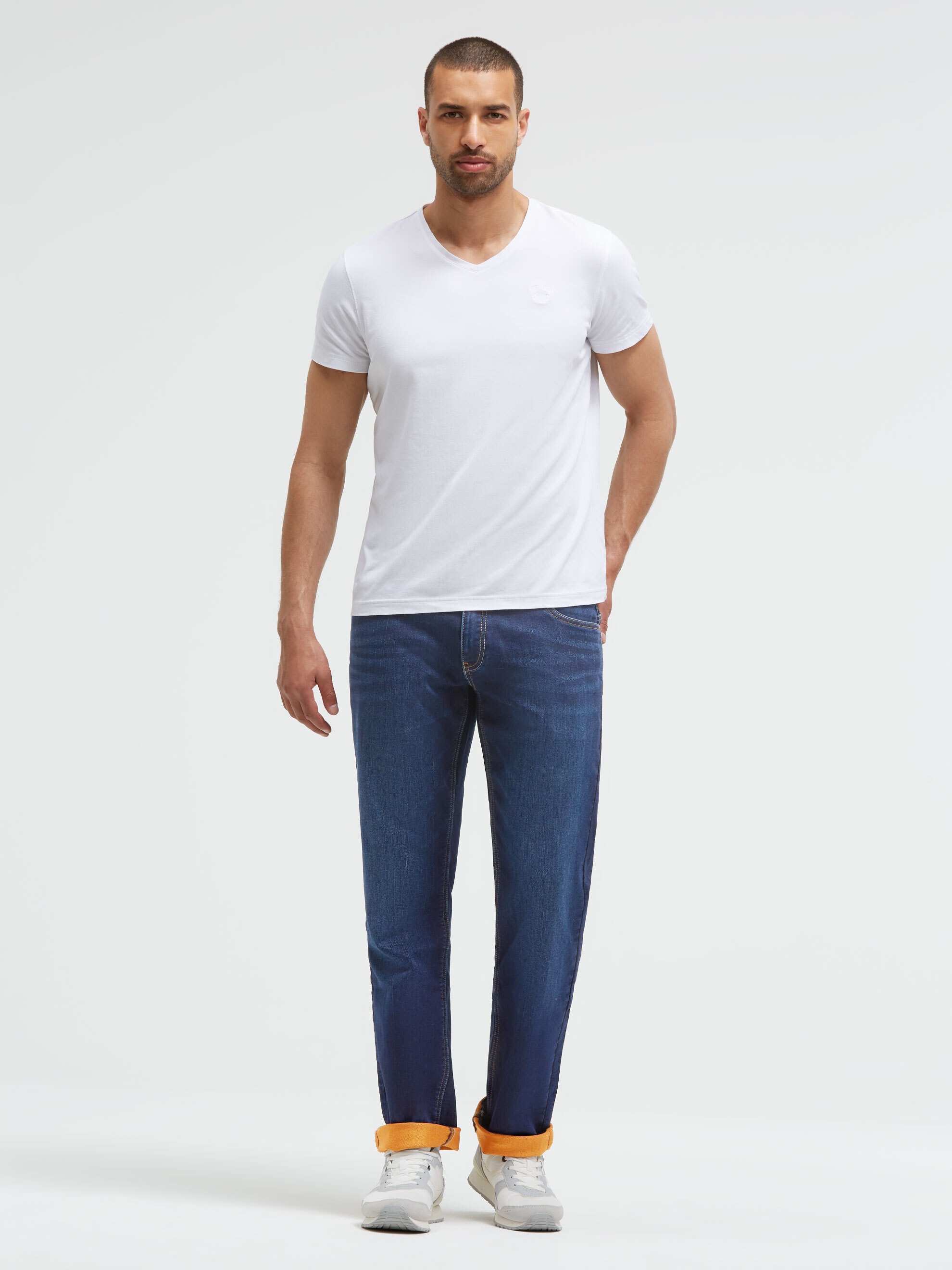 CAMP DAVID Comfort-fit-Jeans mit zwei Leibhöhen