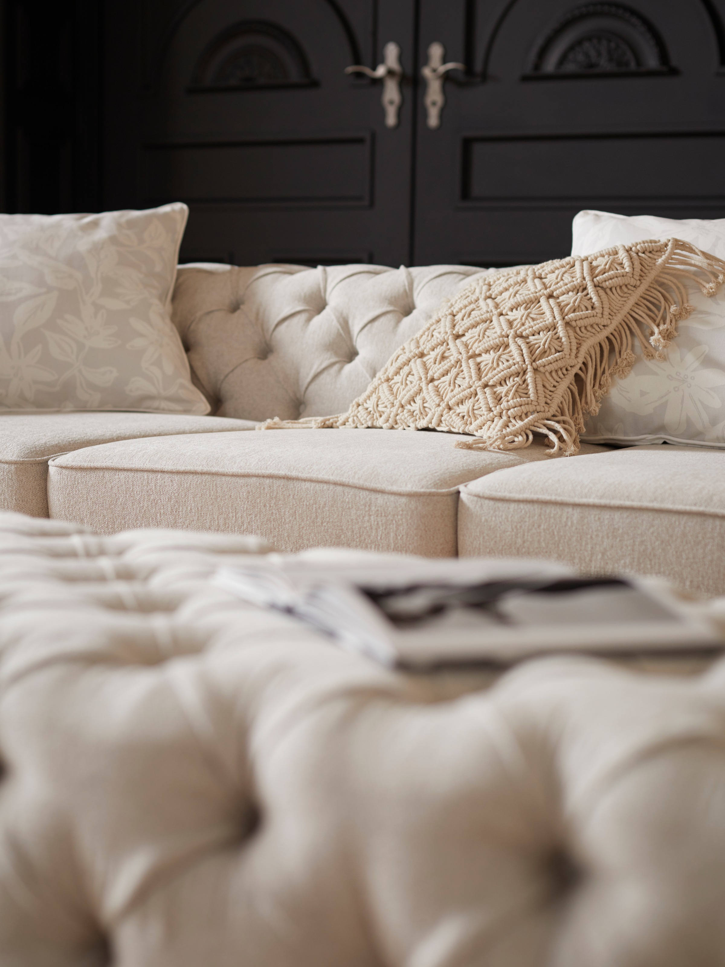 Guido Maria Kretschmer Home&Living Chesterfield-Sofa »Kalina«, klassische Chesterfield-Knopfheftung, sehr hochwertige Verarbeitung