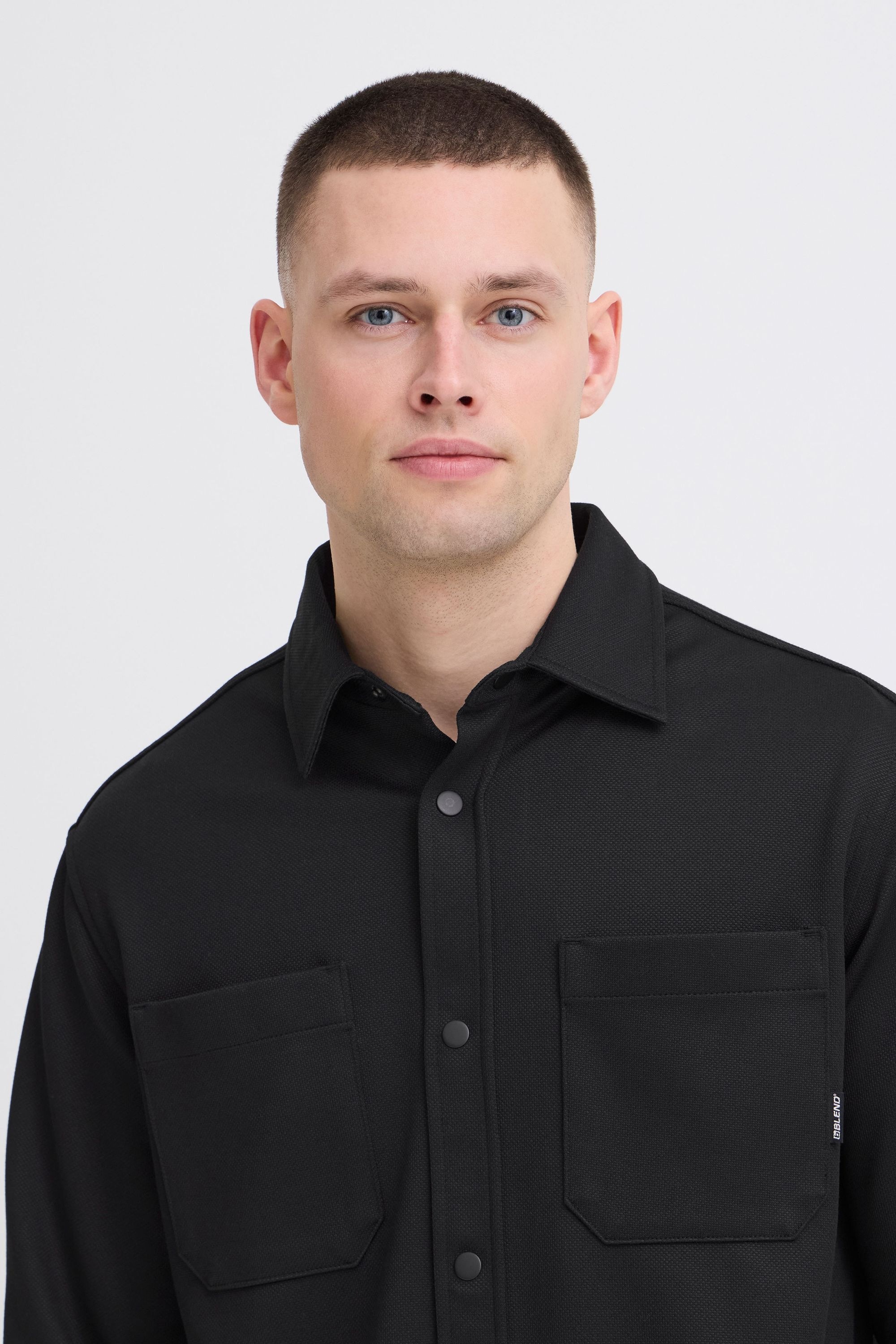 Blend Hemdjacke »BHAdrian« Modisches Overshirt mit Brusttasche