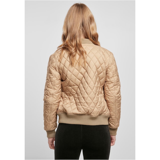URBAN CLASSICS Outdoorjacke »Damen Ladies Diamond Quilt Nylon Jacket«, (1 St.)  online bestellen | BAUR