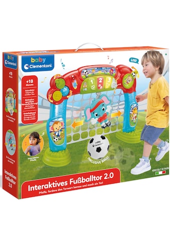 Clementoni® Lernspielzeug »Baby Clementoni - Interaktives Fußballtor«, Made in Europe,... kaufen