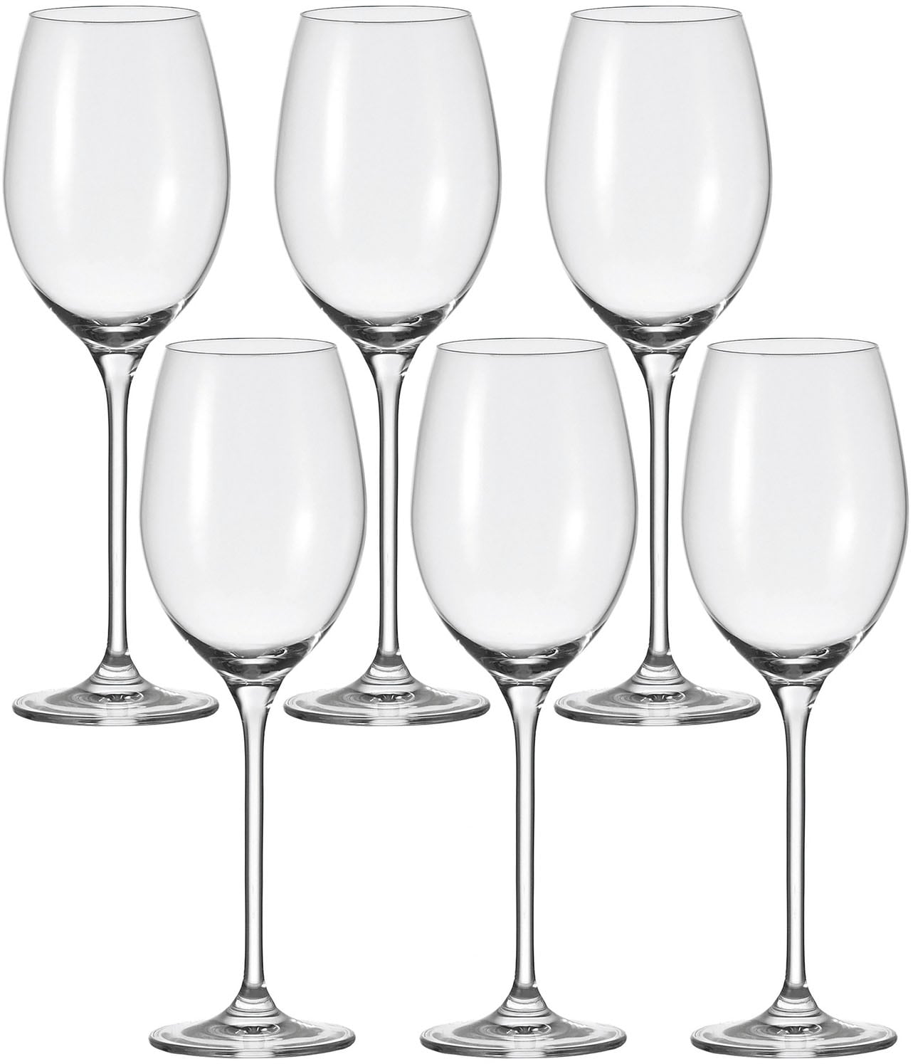 LEONARDO Weißweinglas "CHEERS", (Set, 6 tlg.), 400 ml, 6-teilig