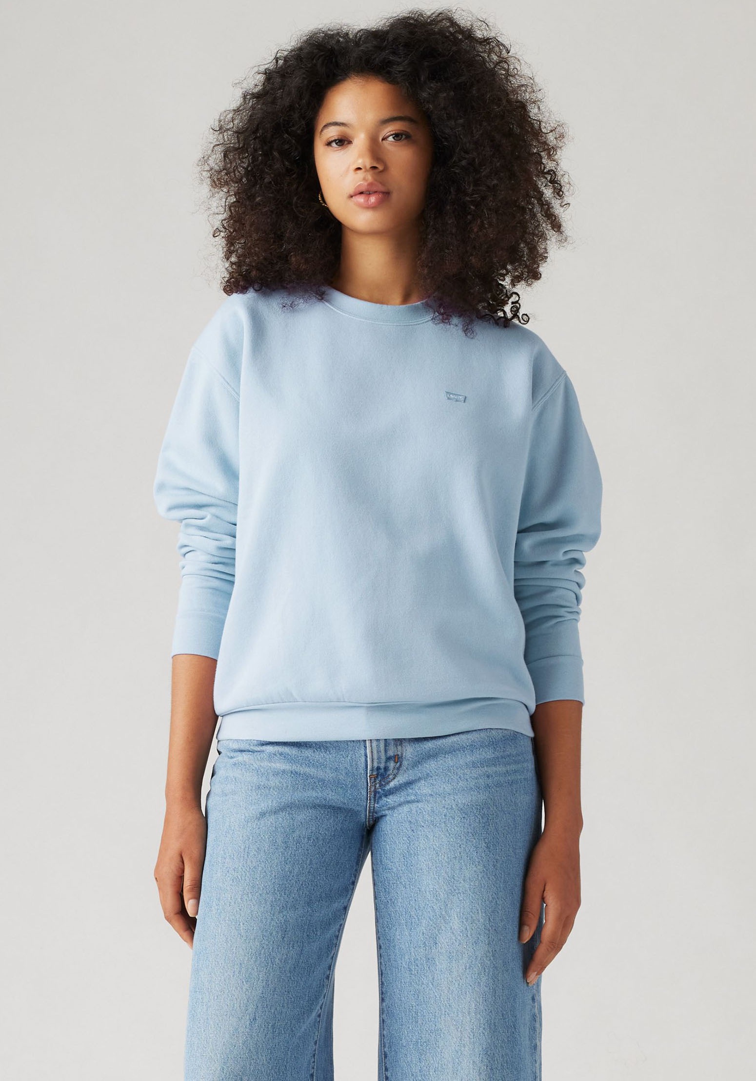 Levis Sweatshirt "EVERYDAY CREW SWEATSHIRT", mit kleinem Logo auf der Brust