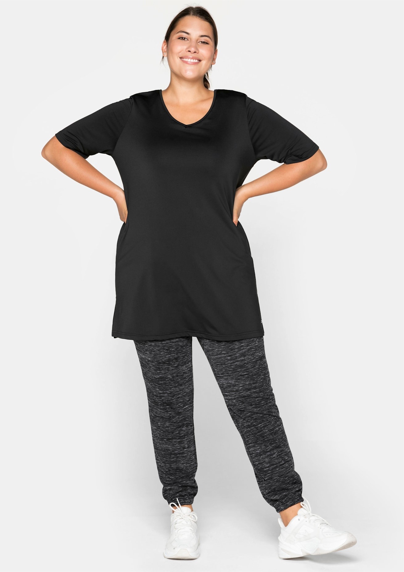Sheego Funktionsshirt "Funktionsshirt" 1 Stk. tlg. günstig online kaufen