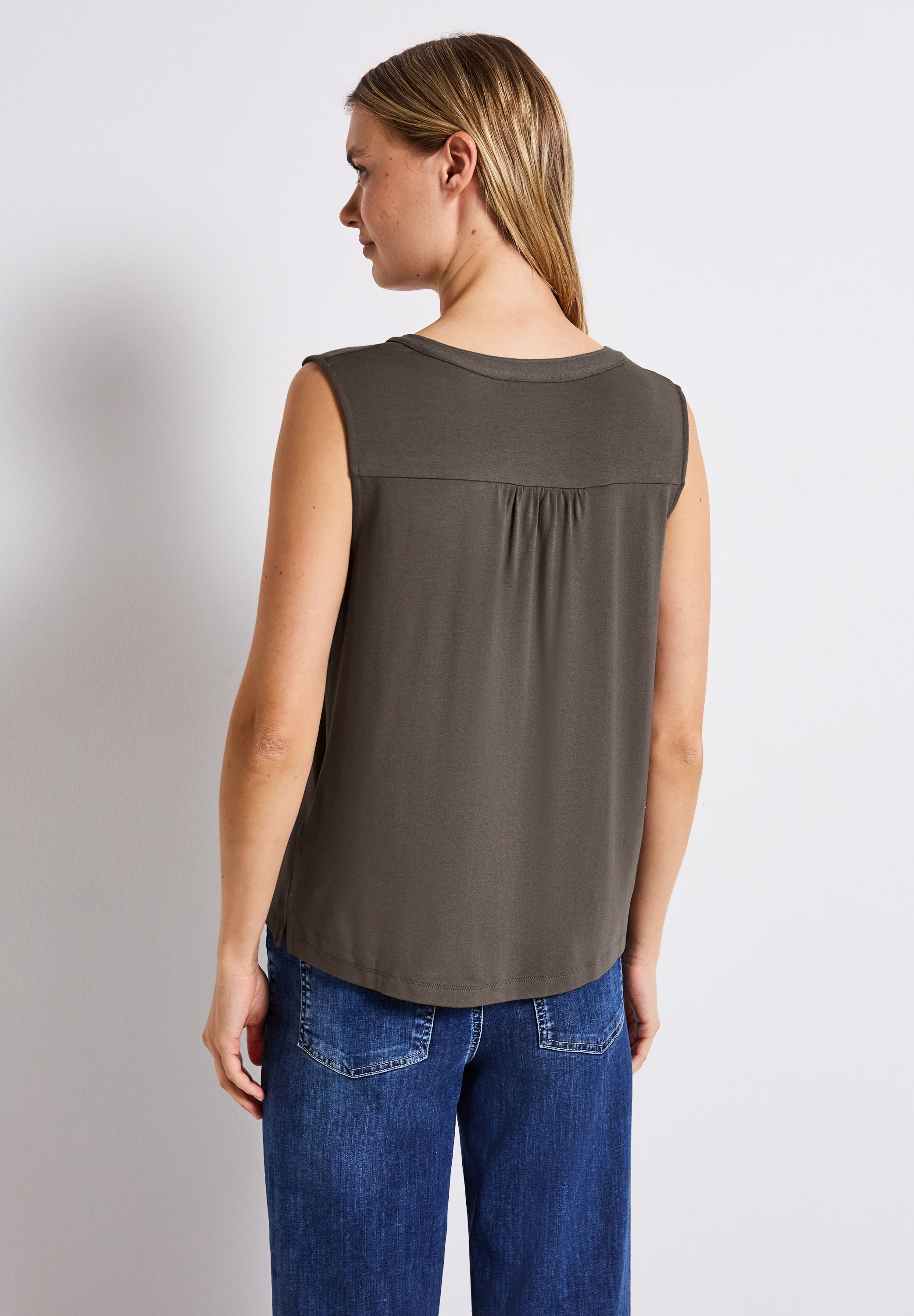 STREET ONE Shirttop, aus softer Viskose