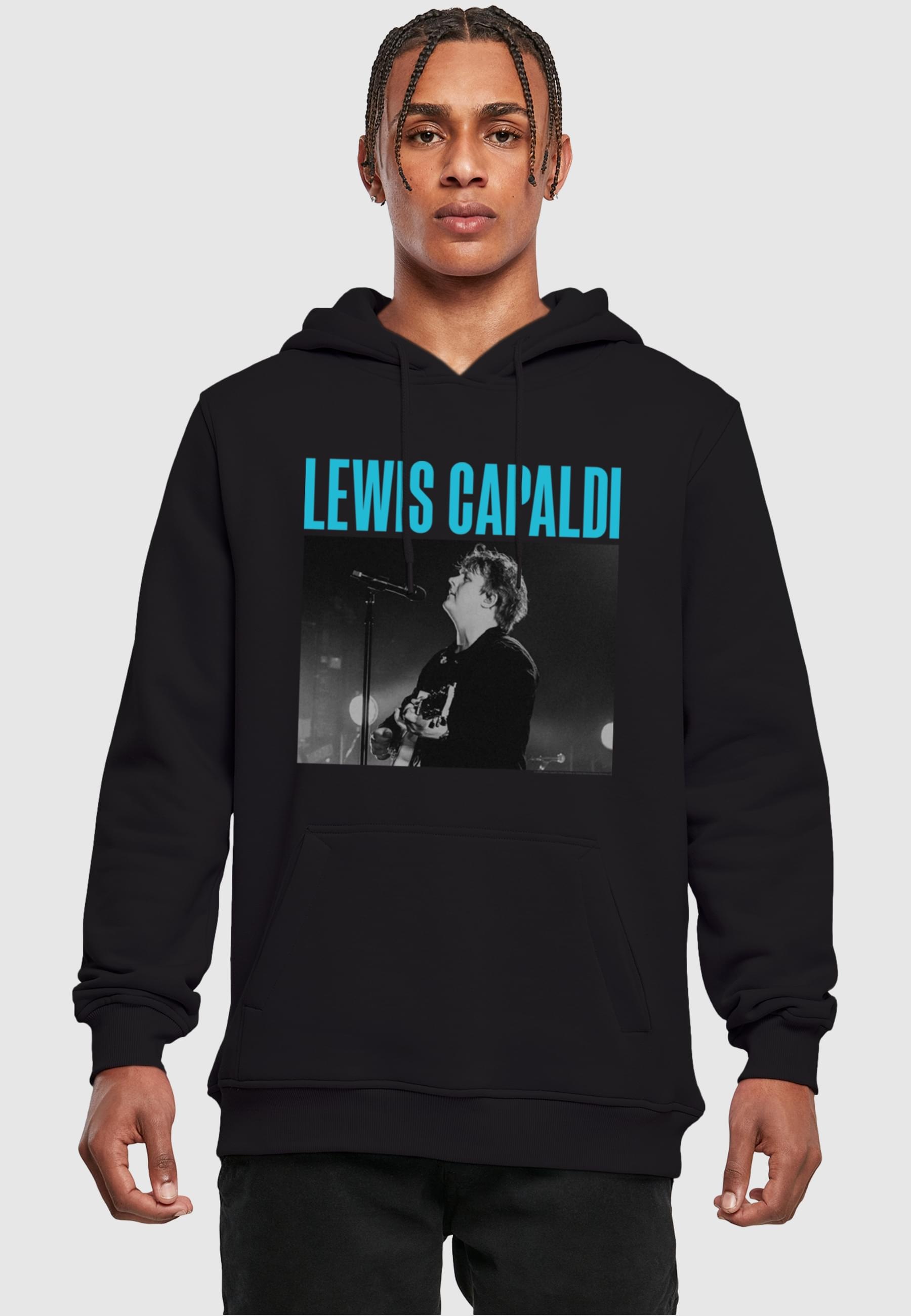 Merchcode Kapuzensweatshirt »Merchcode Herren Lewis Capaldi - Photo Tour Hoody«