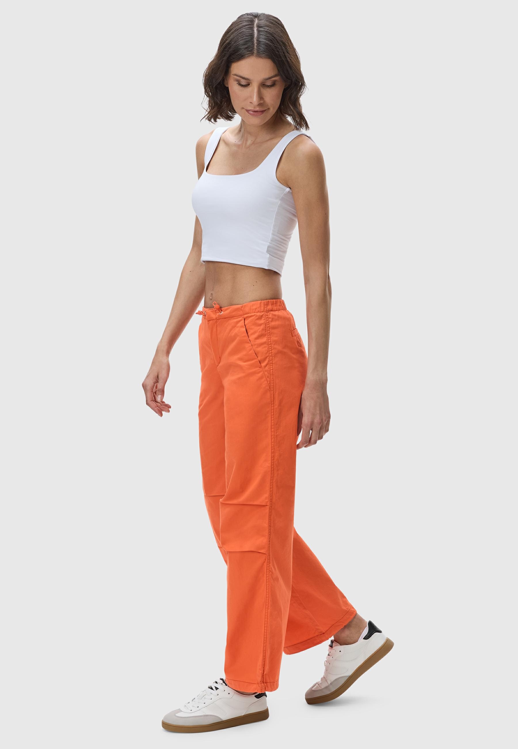 Ragwear Stoffhose »Paragata«, Stylische Parachute-Hose mit Kordelzügen