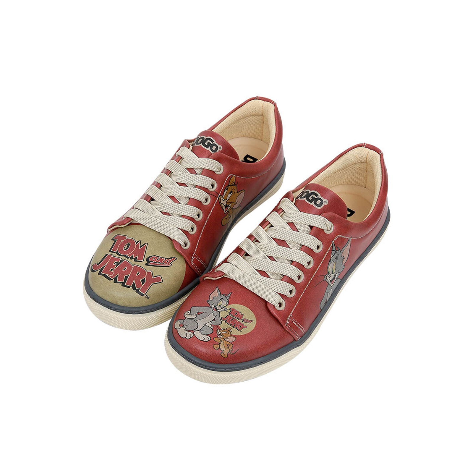 DOGO Sneaker "Classic Schnürsneaker Tom & Jerry Damen Sneaker", Handgeferti günstig online kaufen