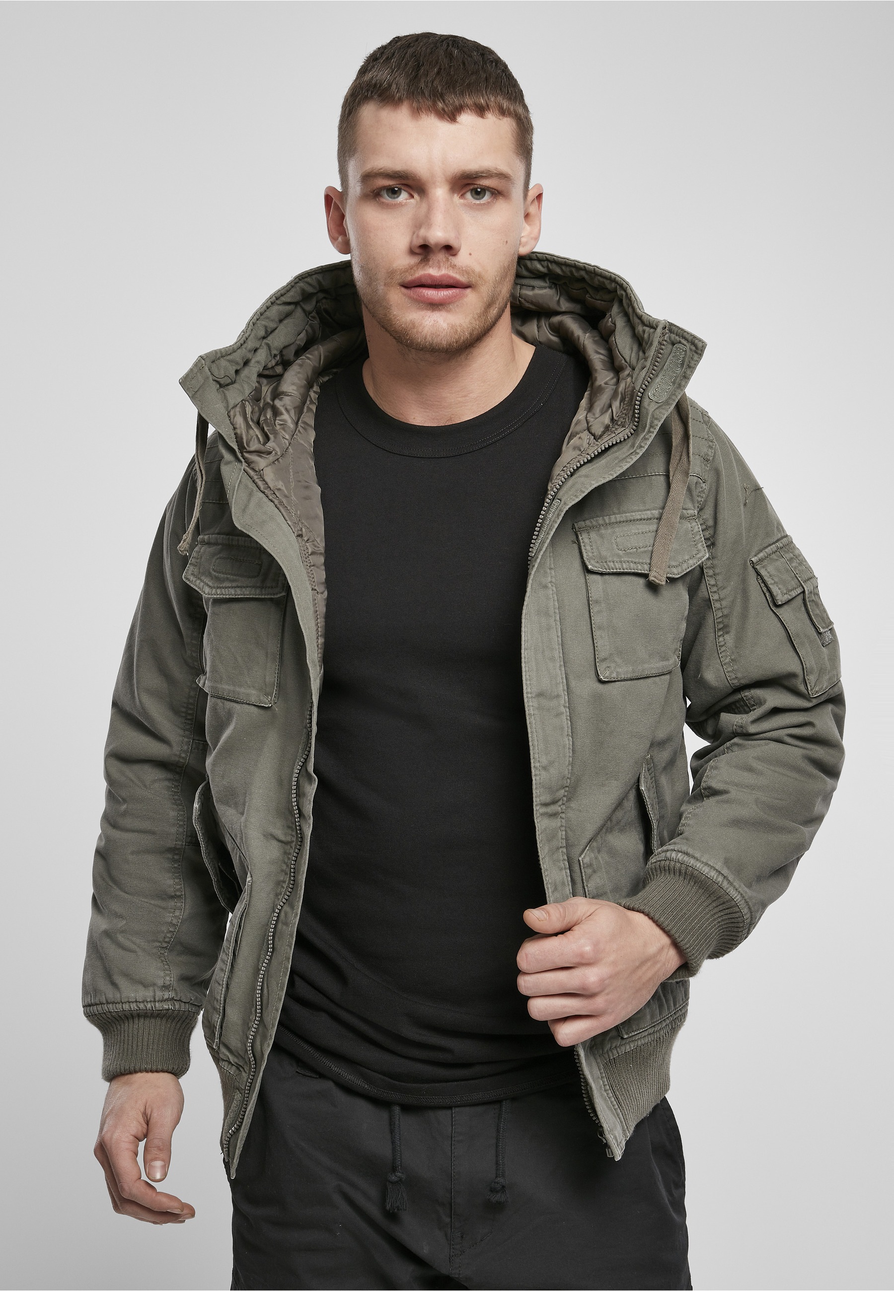 Brandit Winterjacke "Brandit Herren Bronx Winter Jacket" 1 Stk. tlg. mit Ka günstig online kaufen