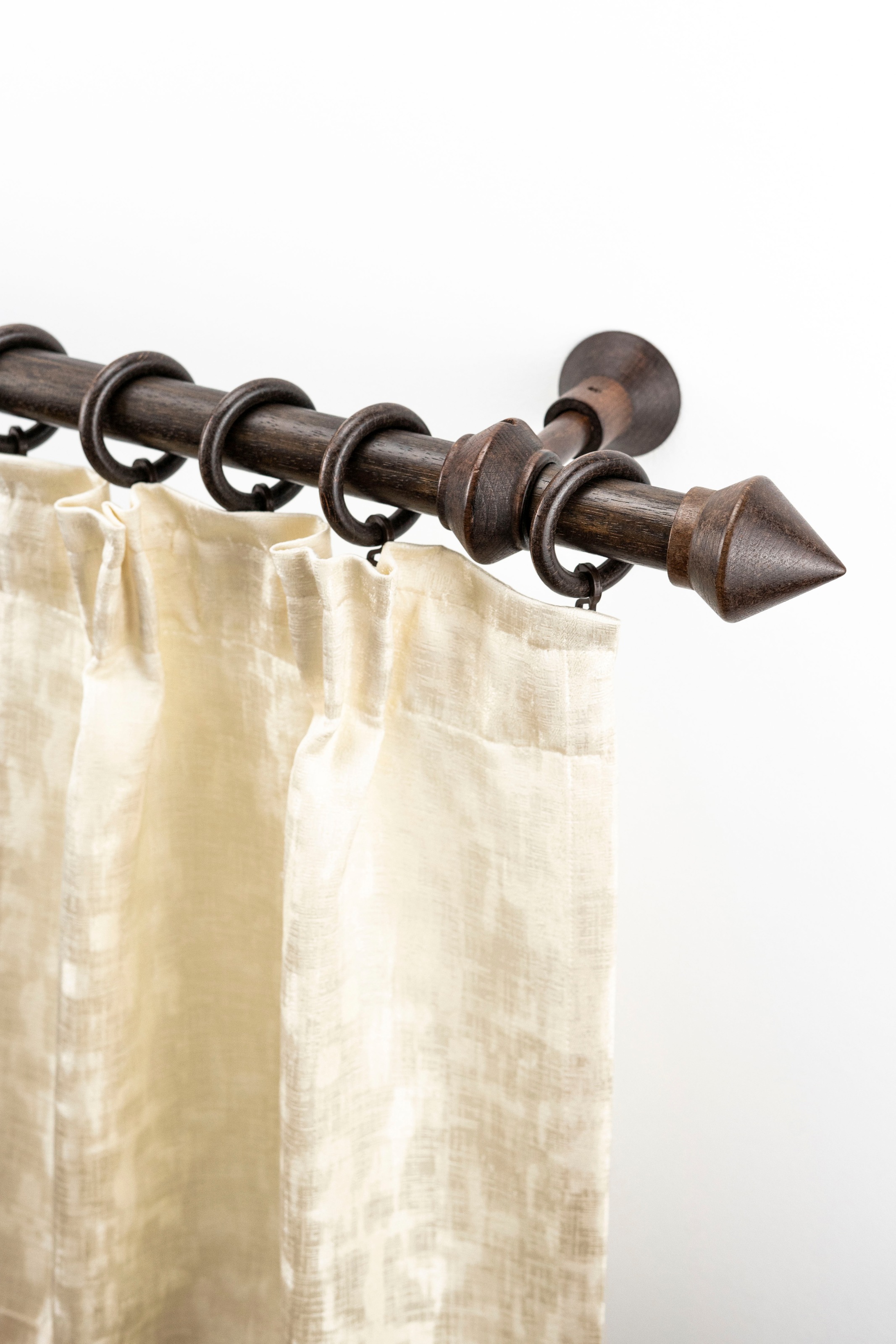 GARESA Gardinenstange "Palmo" Ø 28 mm 1 läufig-läufig Wunschmaßlänge Vorhan günstig online kaufen