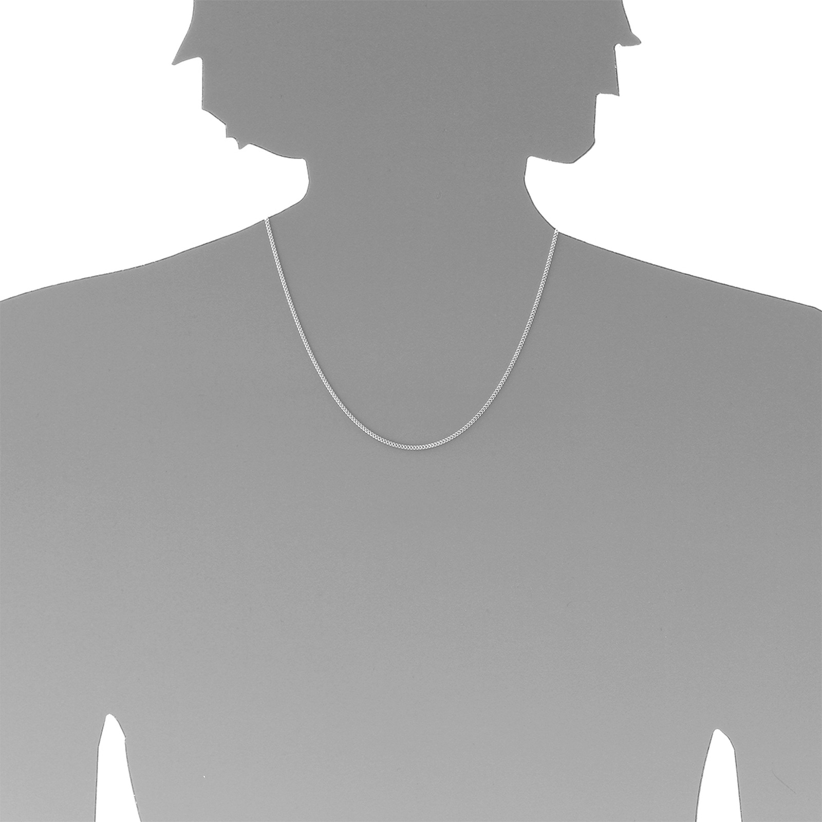Ostsee-Schmuck Panzer Chain Sterling Silver 42 cm 2