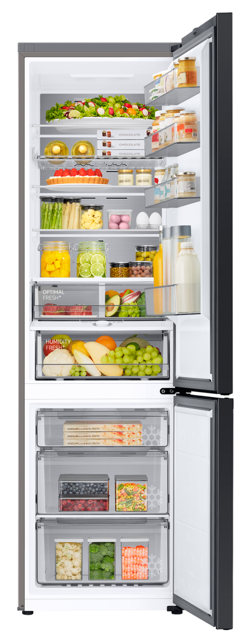 Samsung Kühl-/Gefrierkombination 8000 Serie »RL38C7B5BB1« 203 cm hoch 59,5 cm breit