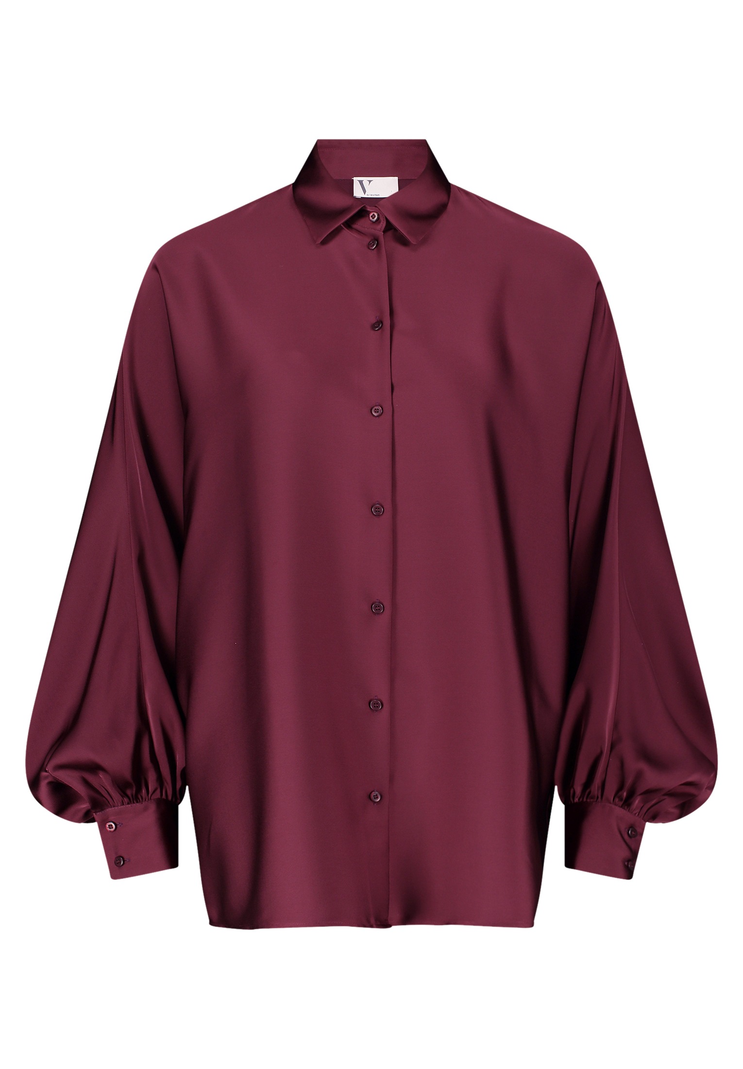 Vera Mont Satinbluse "Damen Satin-Bluse mit Kragen" günstig online kaufen