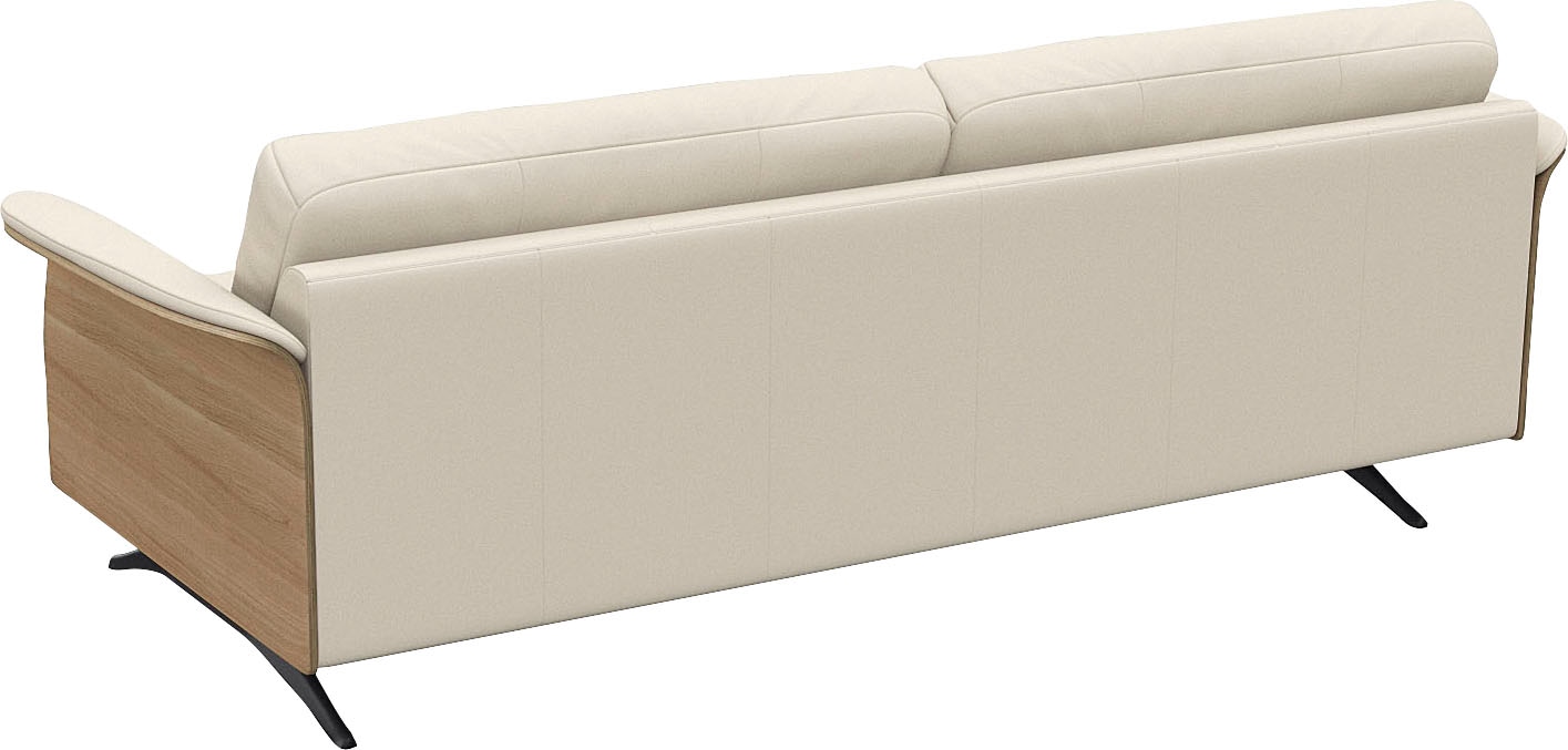 FLEXLUX 3-Sitzer »Glow Designsofa, bequem und komfortabel durch hochwertigen Sitzaufbau«, Skandinavisches Design, In hochwertiger Verarbeitung