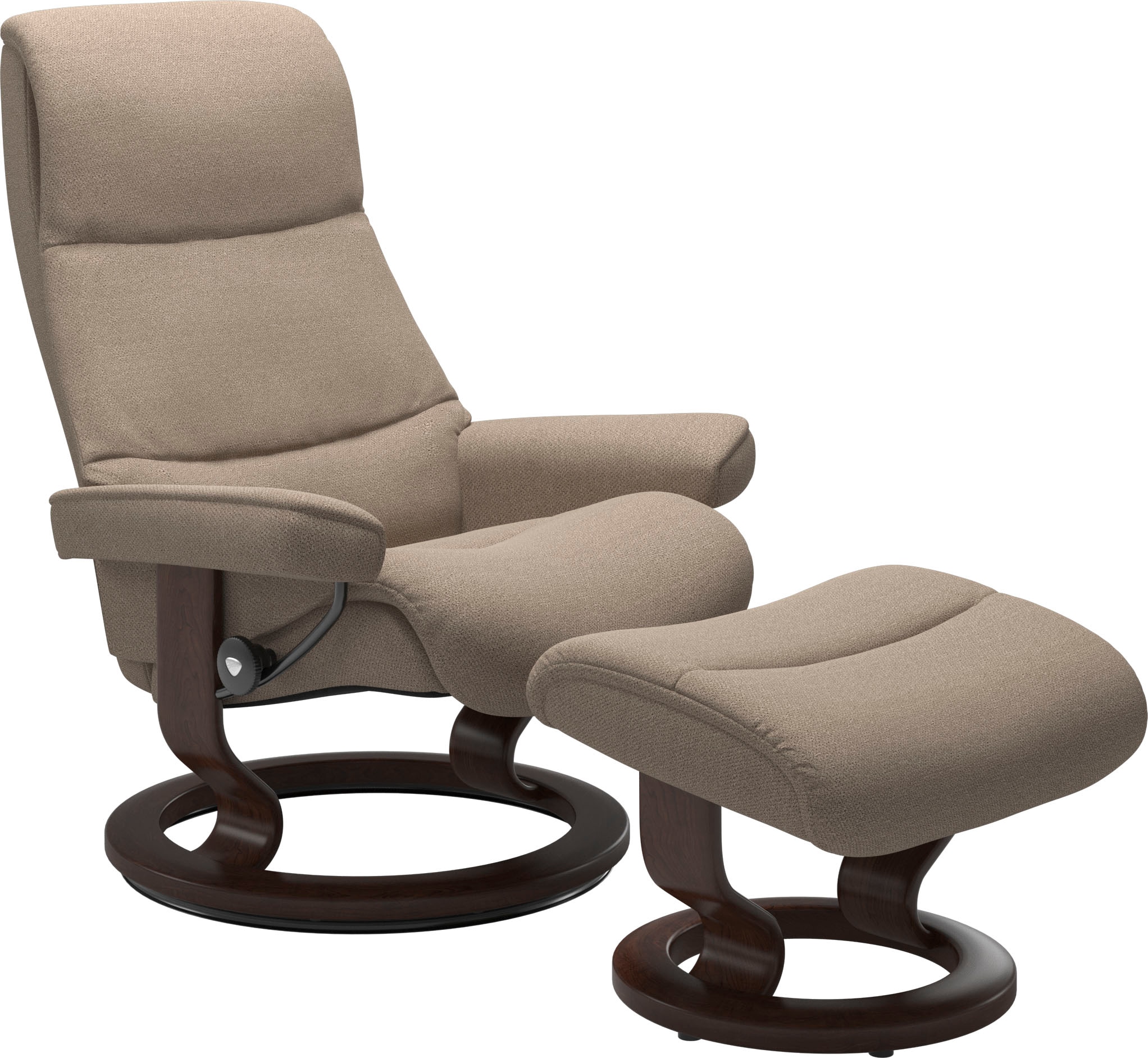 Stressless Relaxsessel "View", (Set, Relaxsessel mit Hocker), mit Classic B günstig online kaufen