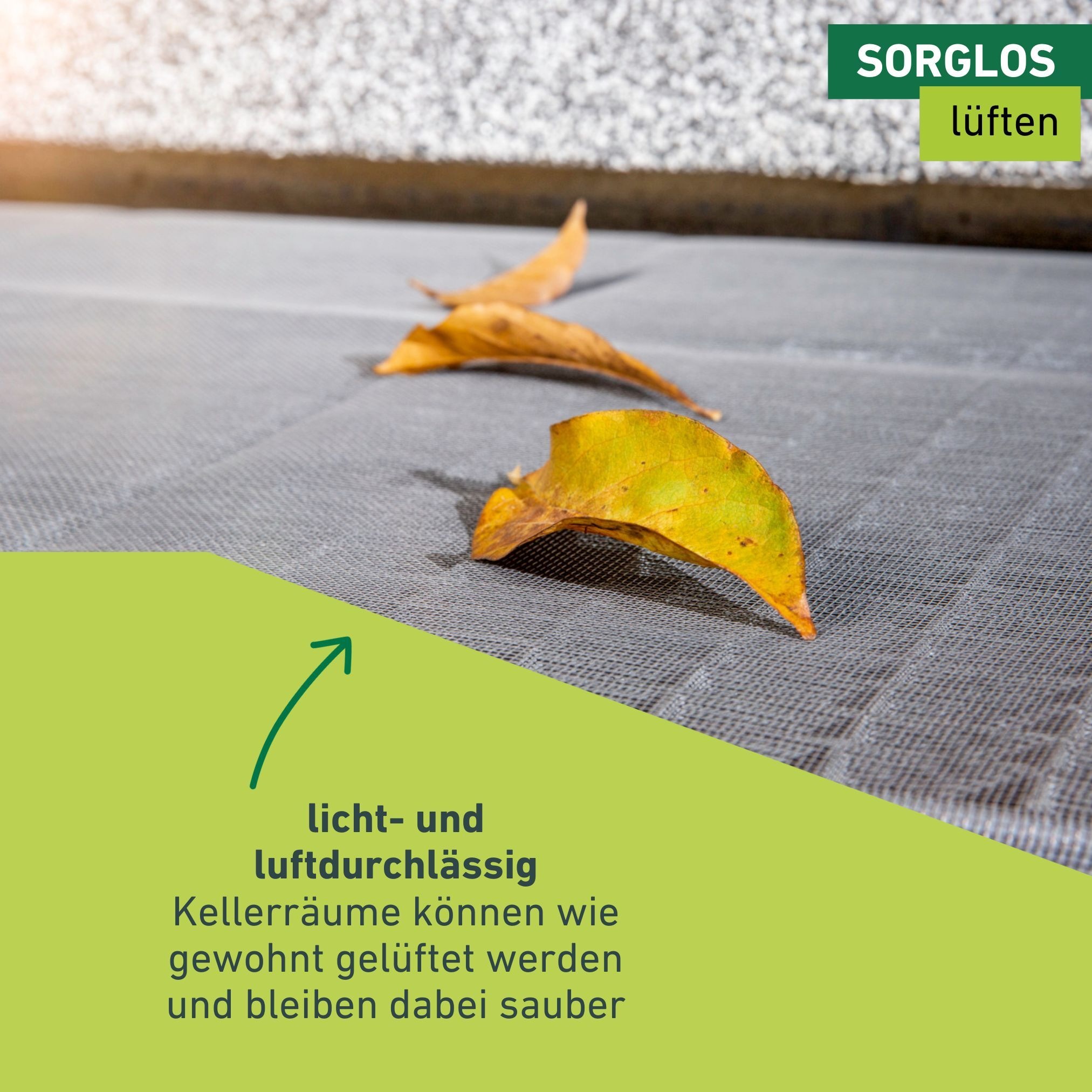 Windhager Lichtschachtabdeckung »zuverlässiger Schutz vor Laub, Ungeziefer, Kellerschacht Schutzgitter« 1 Stk. tlg. individuell kürzbar, erhältlich in Alu-, Edelstahl-, Fiberglasgewebe