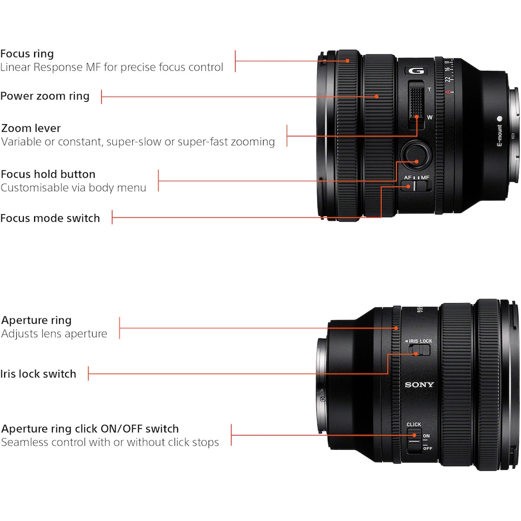 Sony Objektiv »SEL-P1635G«