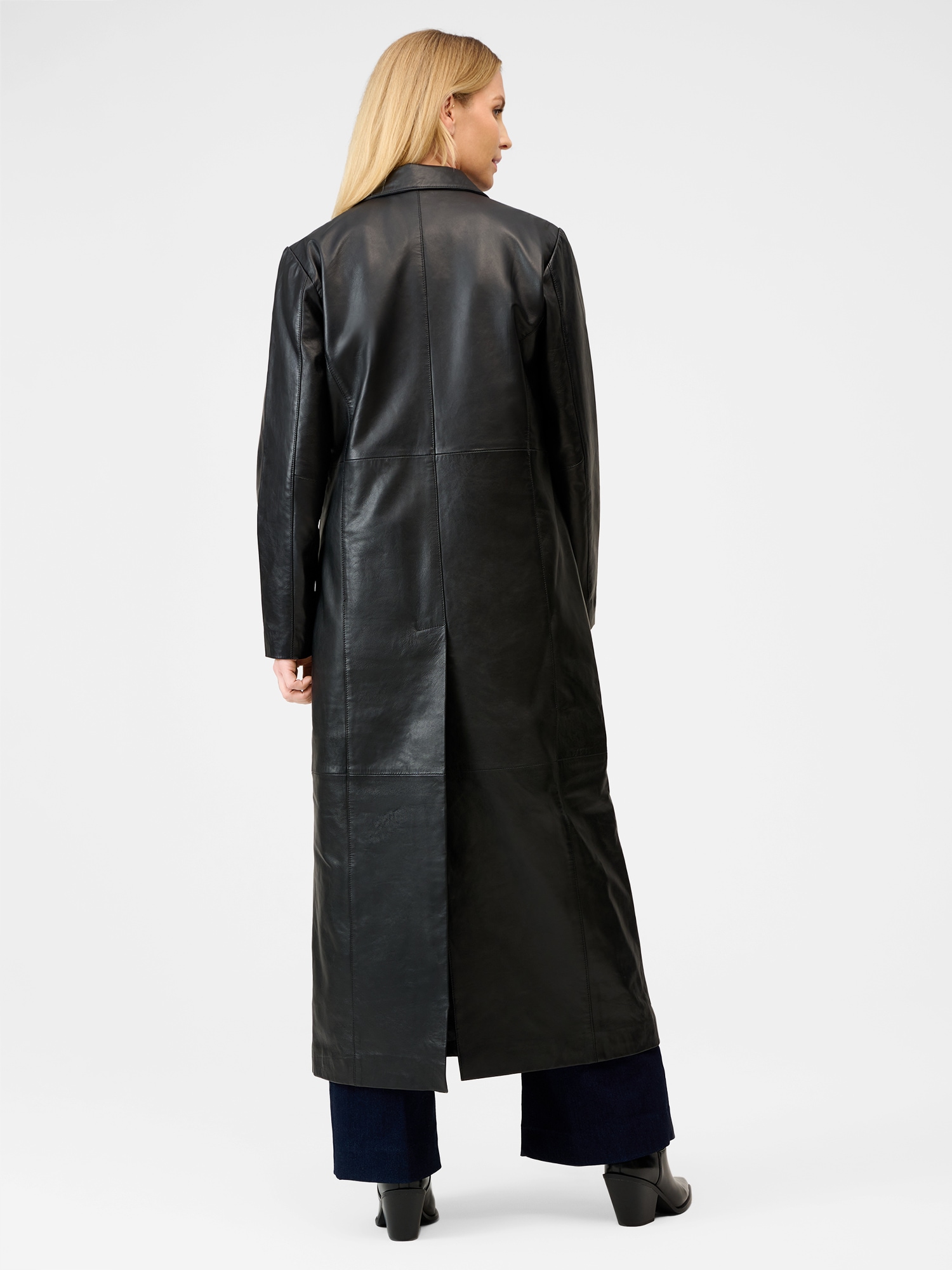 RICANO Ledermantel »Ledermantel Glossy« Handgefertigt aus echtem Leder