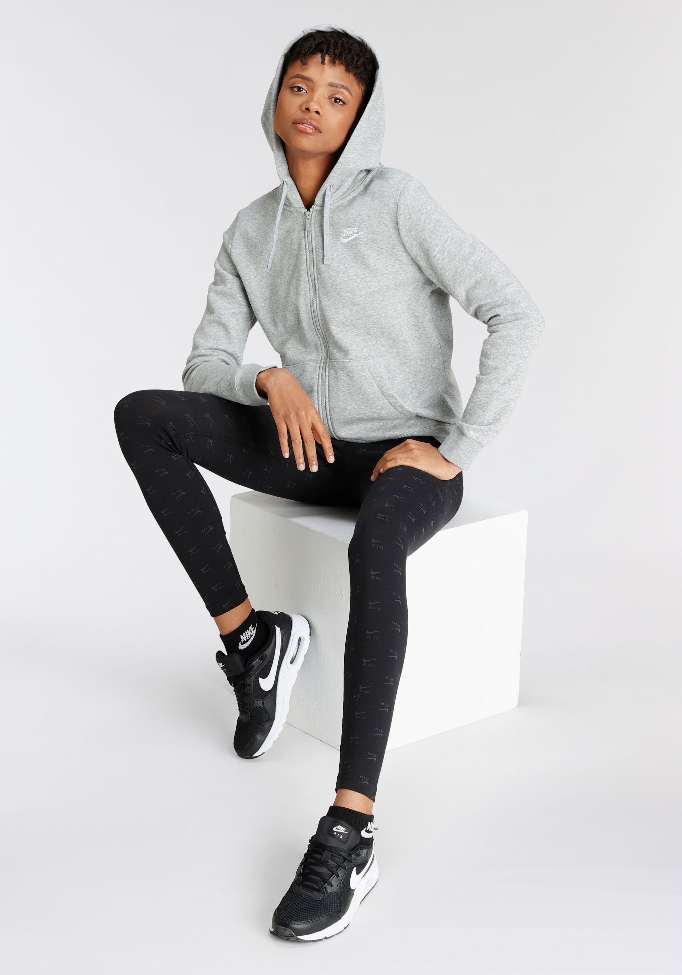 Full-Zip Women\'s Hoodie« | Sportswear Fleece für Kapuzensweatjacke »Club bestellen BAUR Nike