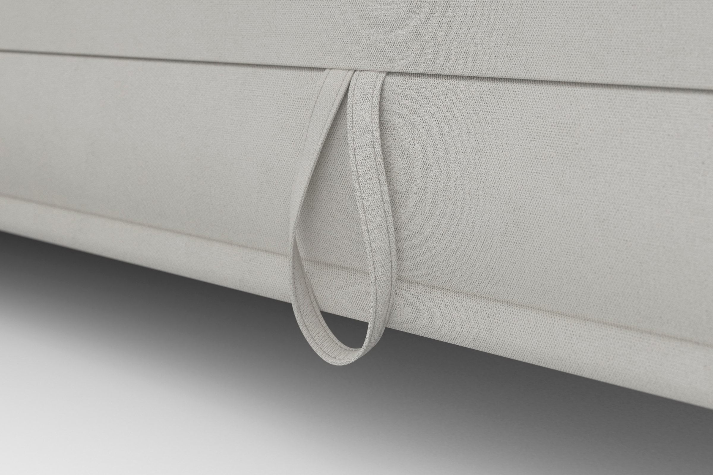 sit&more Ecksofa »Cabrio L-Form, mit Sitztiefenverstellung, Arm- und Kopfteilverstellung«, 3 Nierenkissen, Federkern, optional Bettfunktion und Stauraum