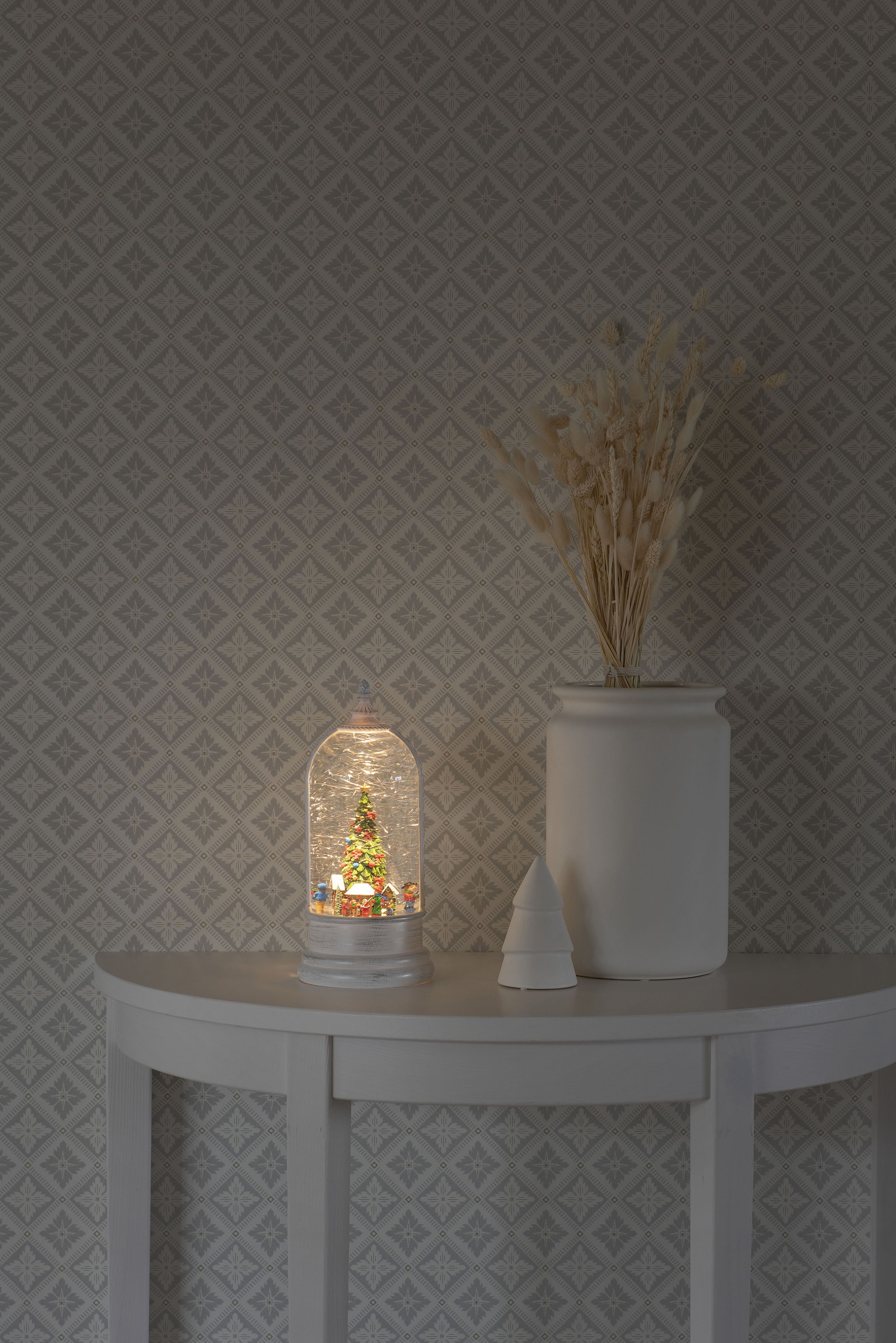 KONSTSMIDE LED Laterne "Weihnachtsdeko" LED-Modul 1 Stk. Warmweiß LED Wasse günstig online kaufen