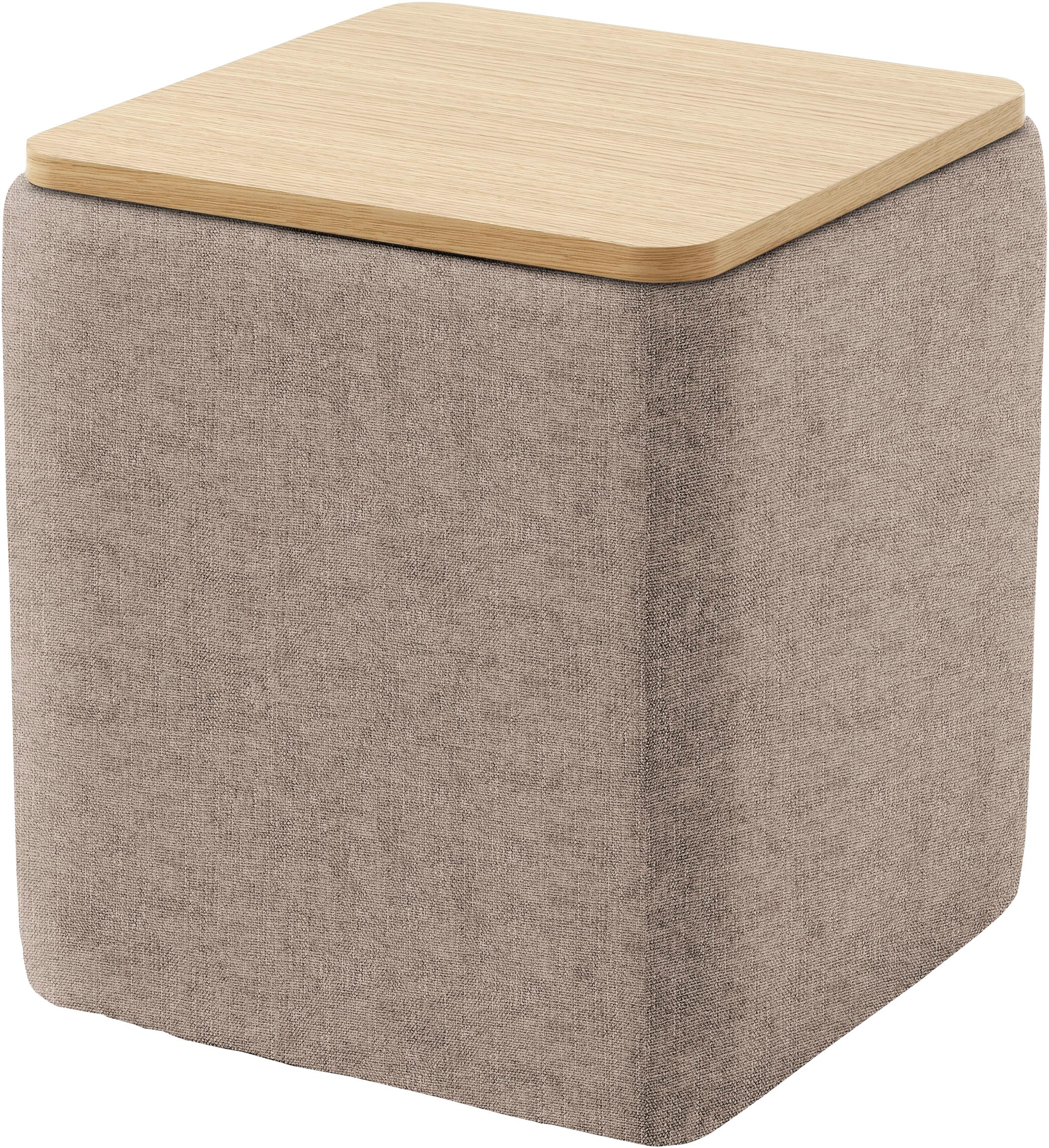 Home affaire Ablagetisch "Kyro, Stauraum mit Tischplatte Eiche, Breite 40 cm" Stylisch, handlich und praktisch für dein Schlafzimmer