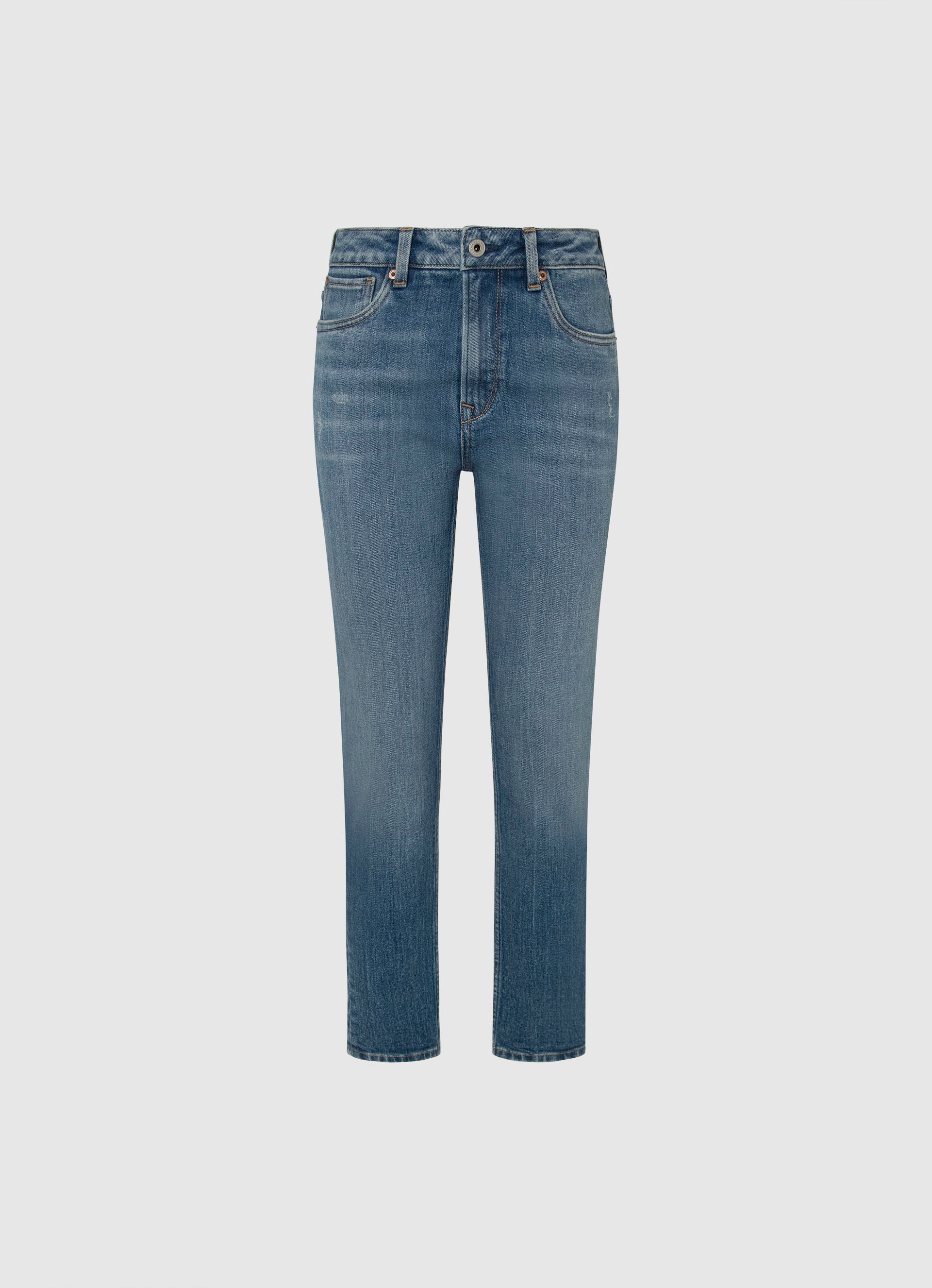 High-waist-Jeans »TAPERED JEANS HW«